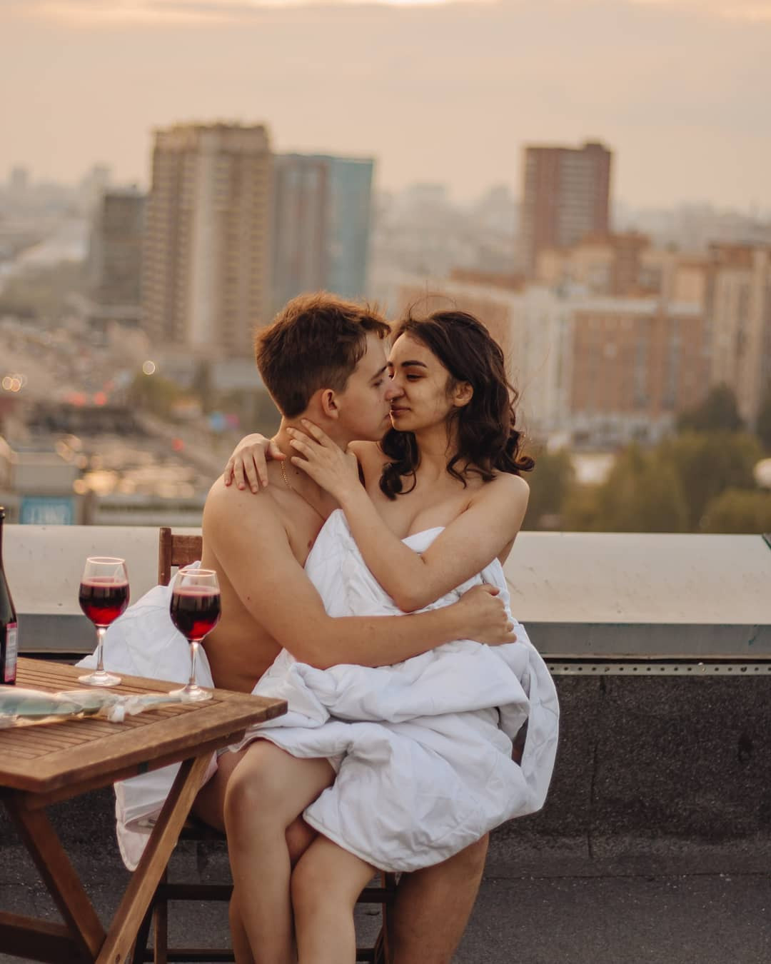 На крыше. Фотограф Мария Новоселова. Сургут