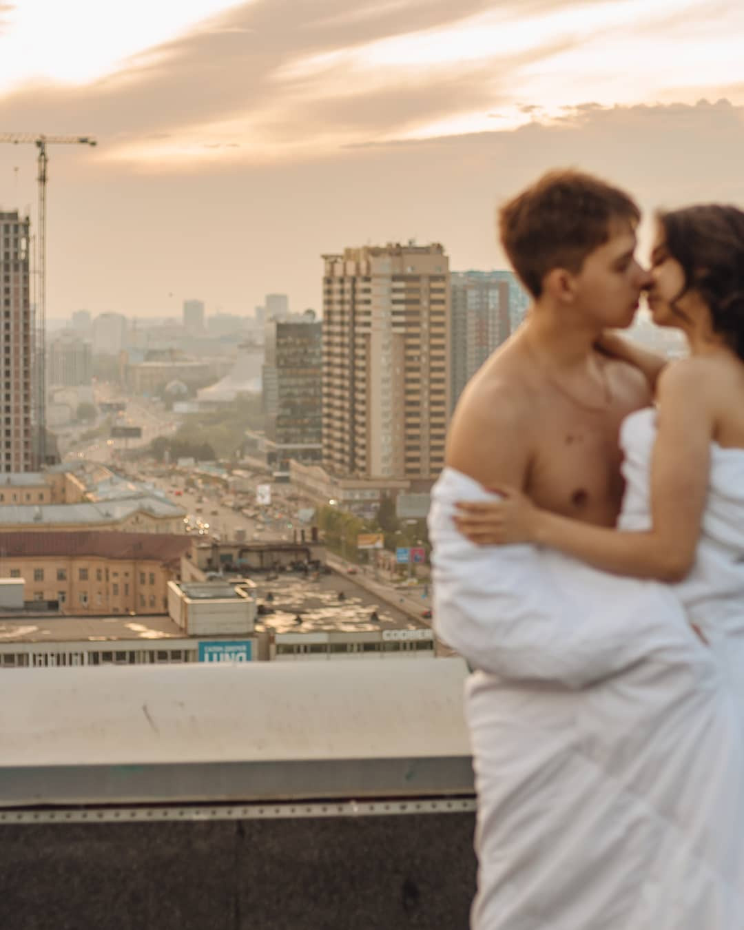 На крыше. Фотограф Мария Новоселова. Сургут