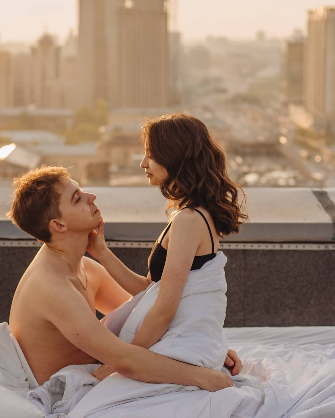 На крыше. Фотограф Мария Новоселова. Сургут