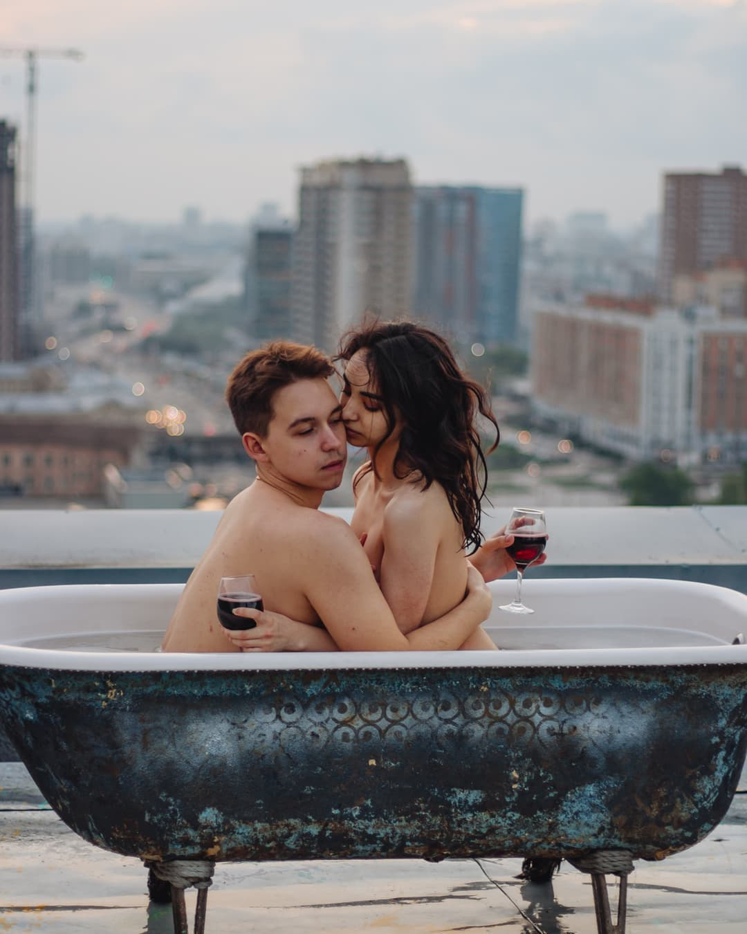 На крыше. Фотограф Мария Новоселова. Сургут