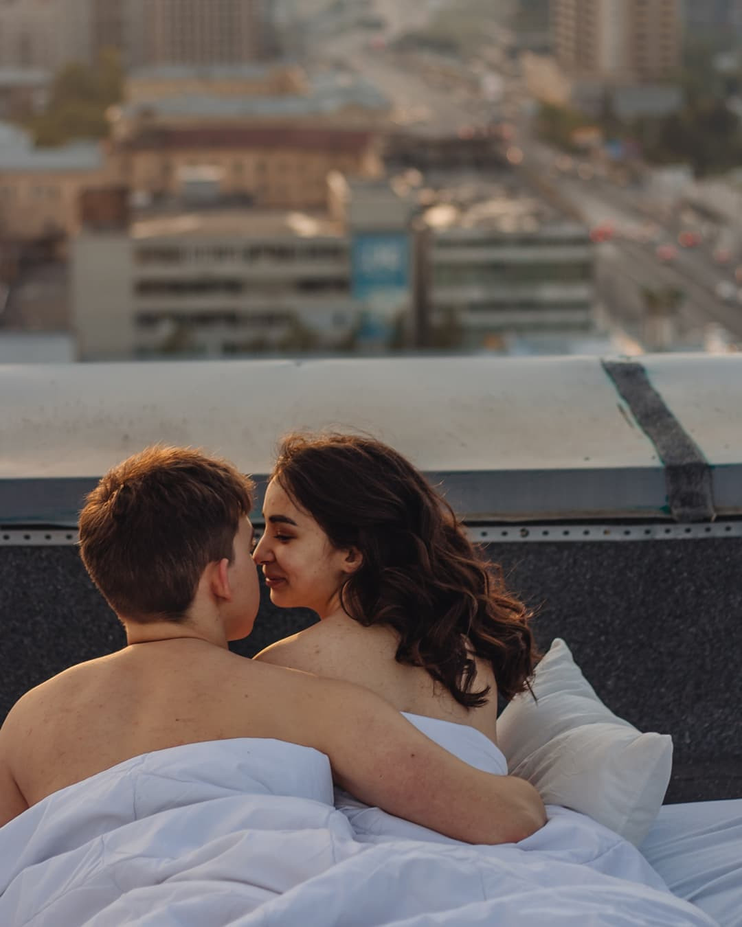 На крыше. Фотограф Мария Новоселова. Сургут