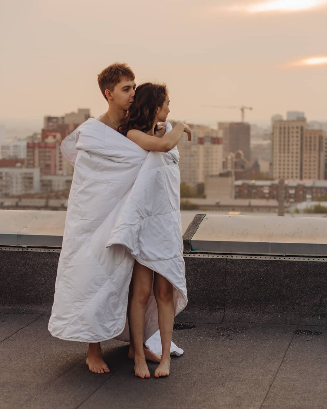 На крыше. Фотограф Мария Новоселова. Сургут