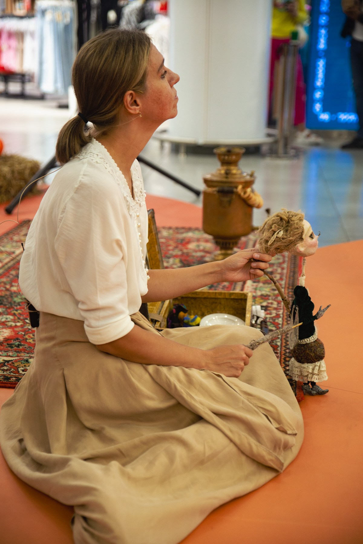 Осеннее чаепитие в ТЦ Хорошо!. Репортажный и концертный фотограф в Москве Анастасия Осень