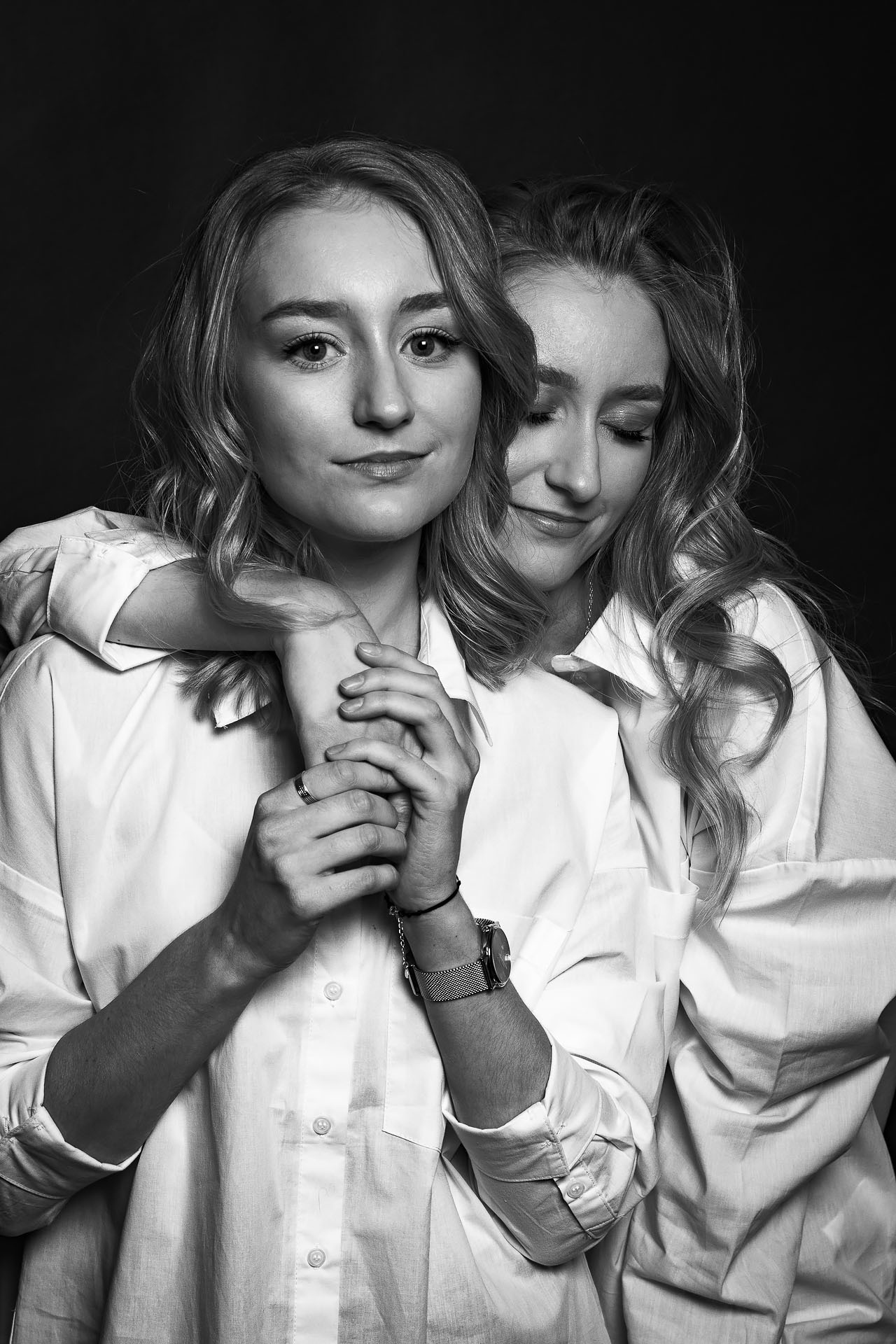 Мария и Полина, портрет