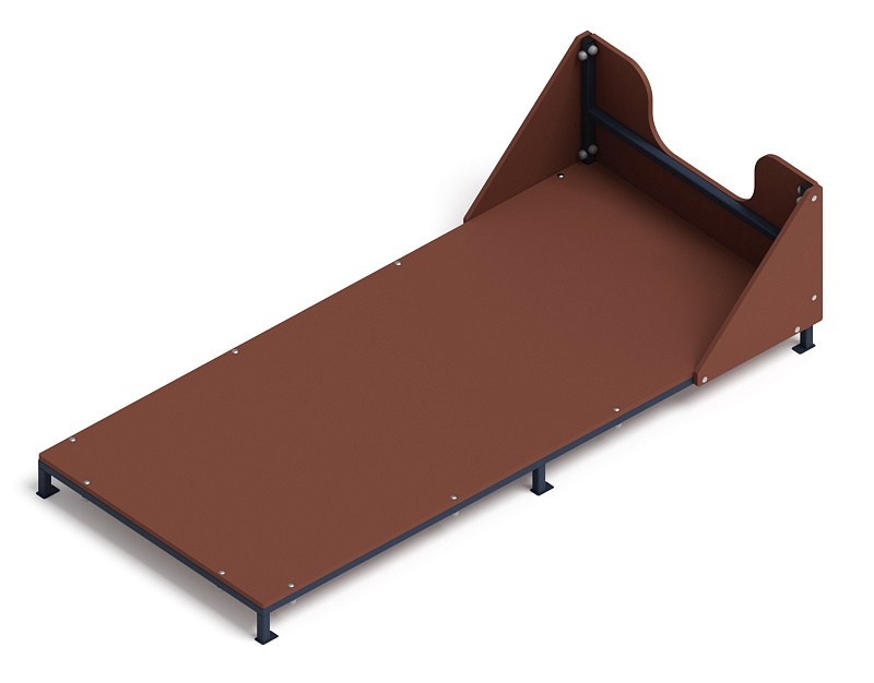 Одиночный окоп (переносной) СО 2.95.06 Габариты (ШхДхВ): 2200х1000х600 Зона безопасности, мм: 3220х2000 Высота падения 170 мм