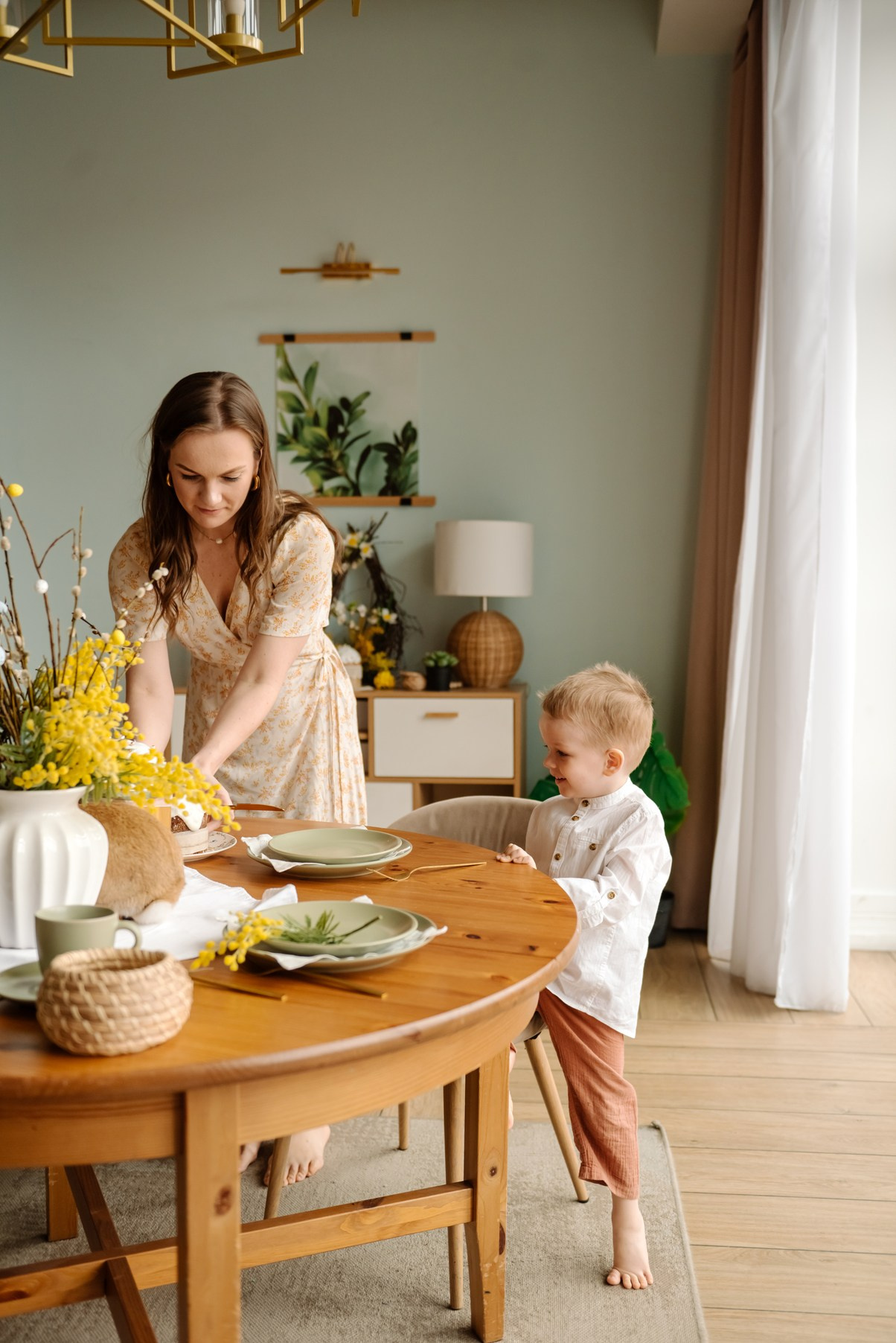Семейная. Пасха с цыплятами. Свадебный и сеейный фотограф в Санкт-Петербурге Елена Худякова