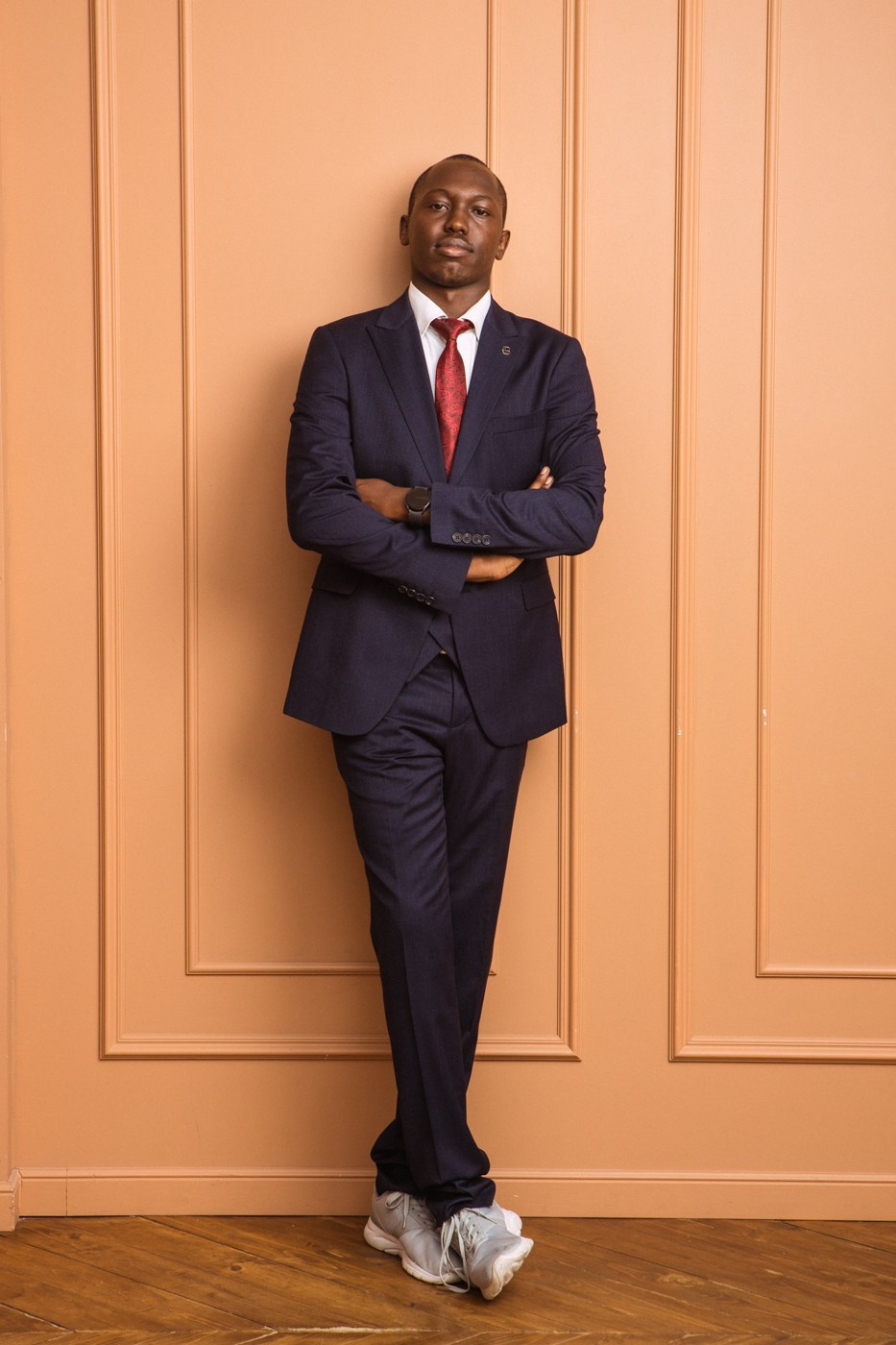 Студийный мужской портрет для выпускников медицинского университета. Фотографы в городе Волгограде — Людмила Агеева и Алексей Околелов