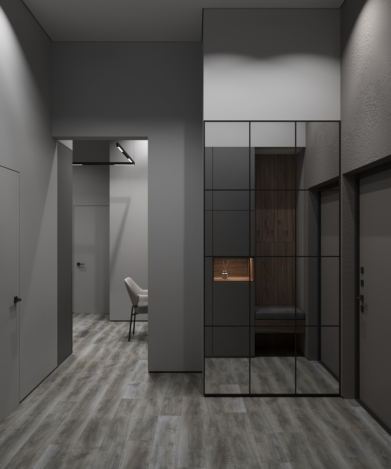 Квартира 52 кв. м. ЖК Пулковский. Annything design