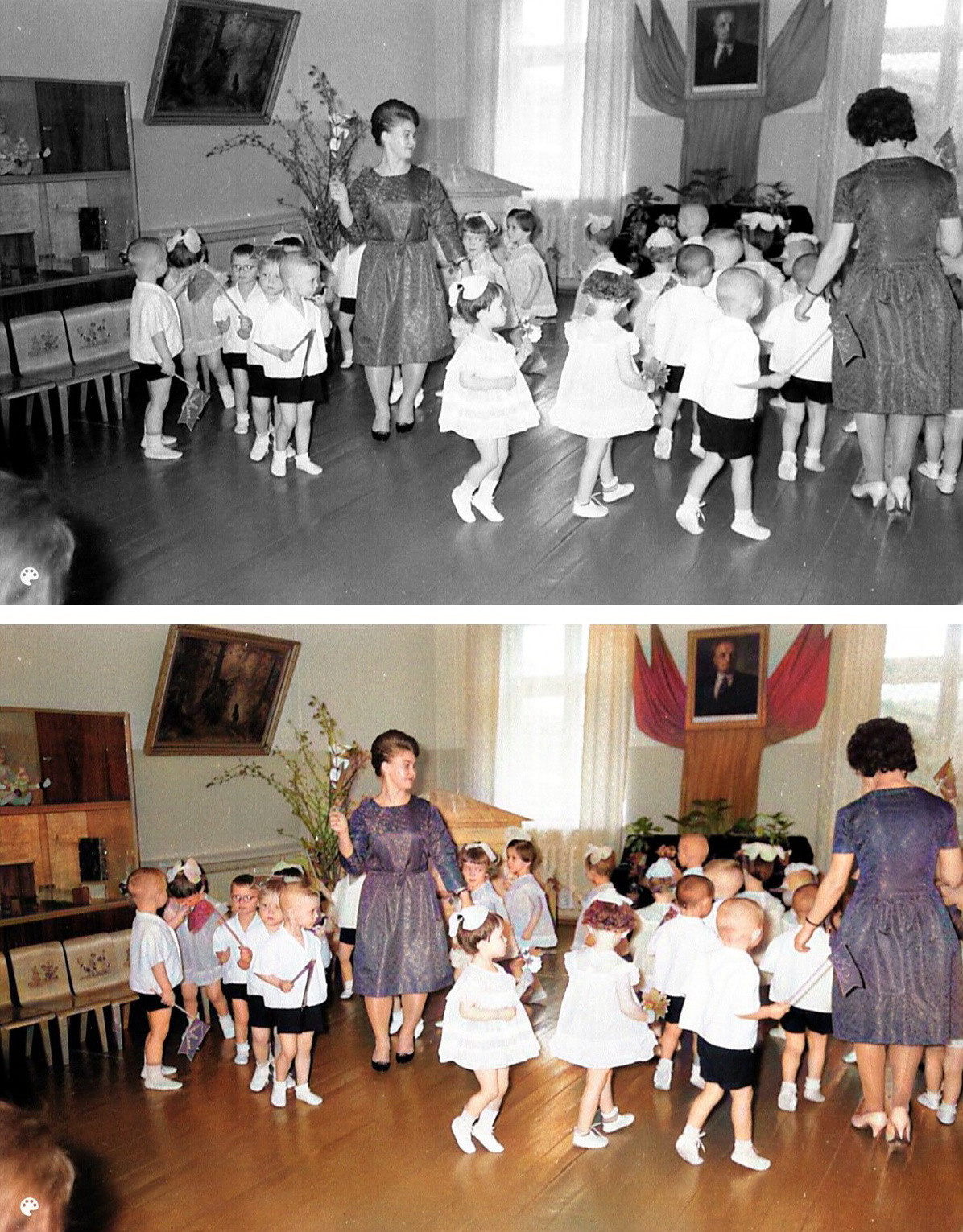 Реставрация и колоризация фотографий. Интерьерный и портретный фотограф в Екатеринбурге Андрей Калинин