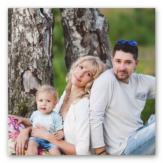 Семейная съёмка. Интерьерный и портретный фотограф в Екатеринбурге Андрей Калинин