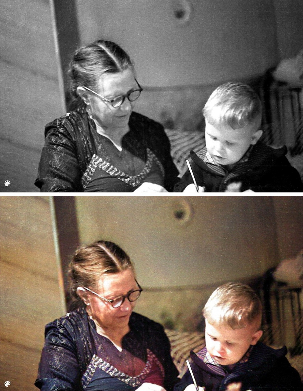 Реставрация и колоризация фотографий. Интерьерный и портретный фотограф в Екатеринбурге Андрей Калинин