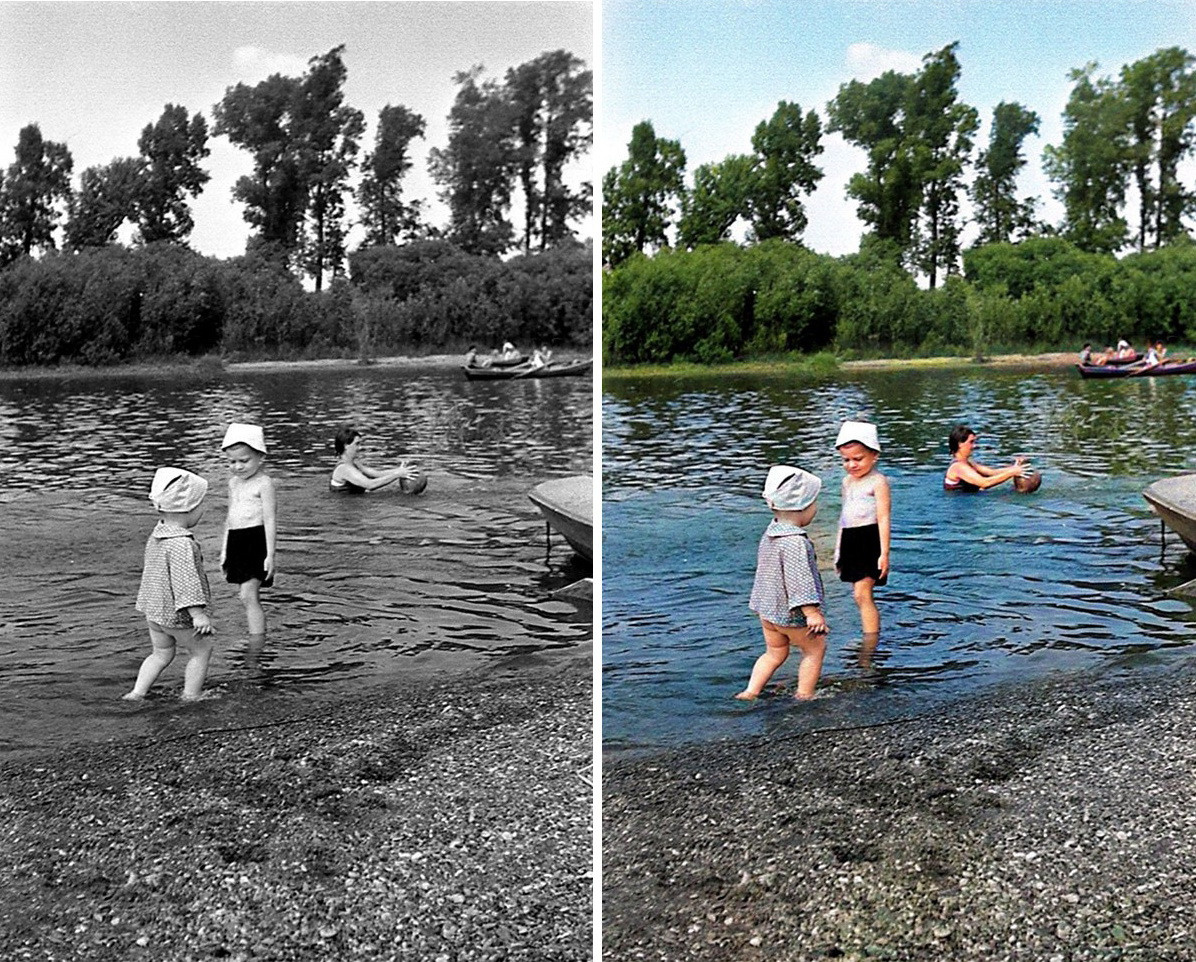 Реставрация и колоризация фотографий. Интерьерный и портретный фотограф в Екатеринбурге Андрей Калинин