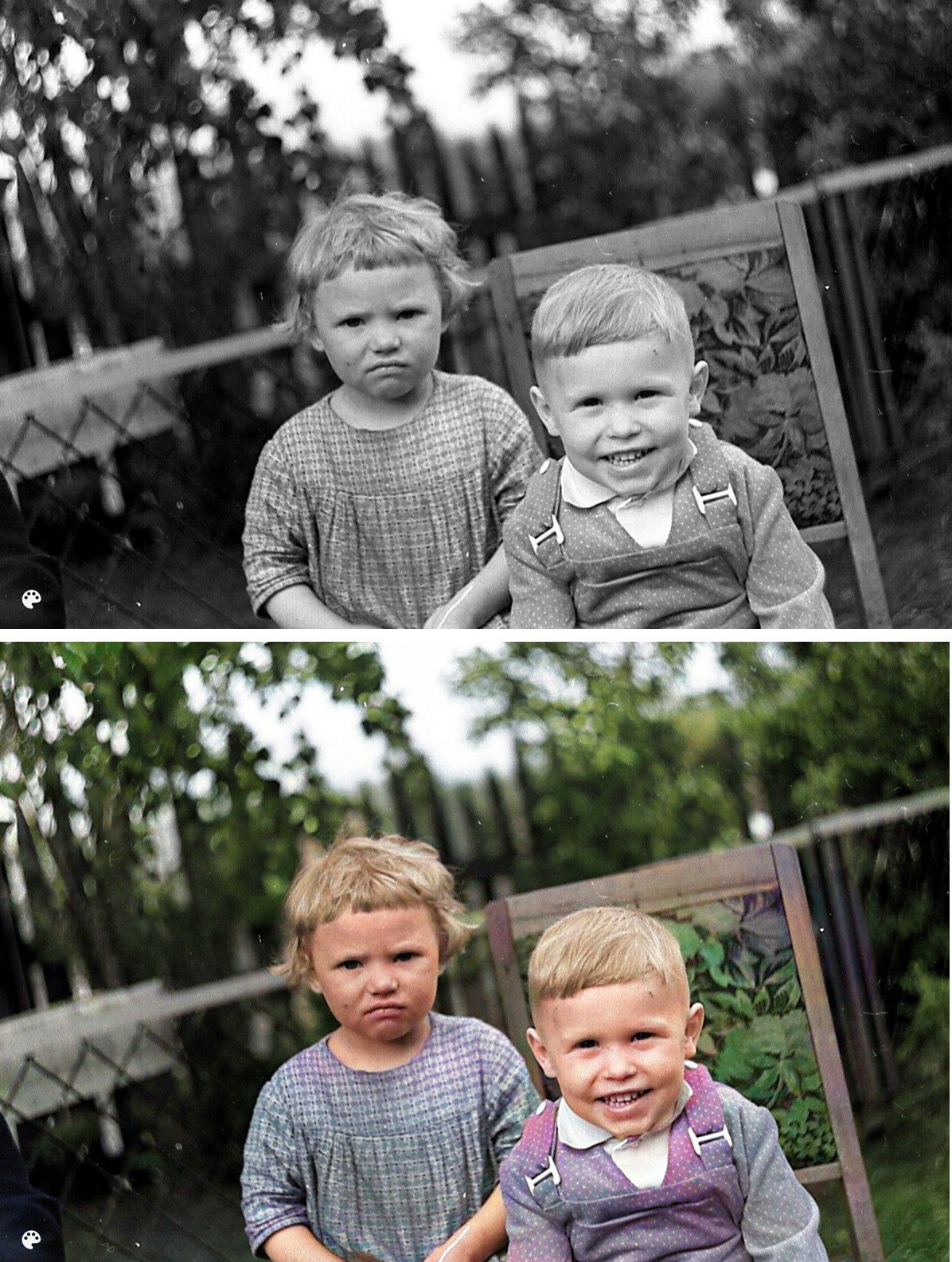 Реставрация и колоризация фотографий. Интерьерный и портретный фотограф в Екатеринбурге Андрей Калинин