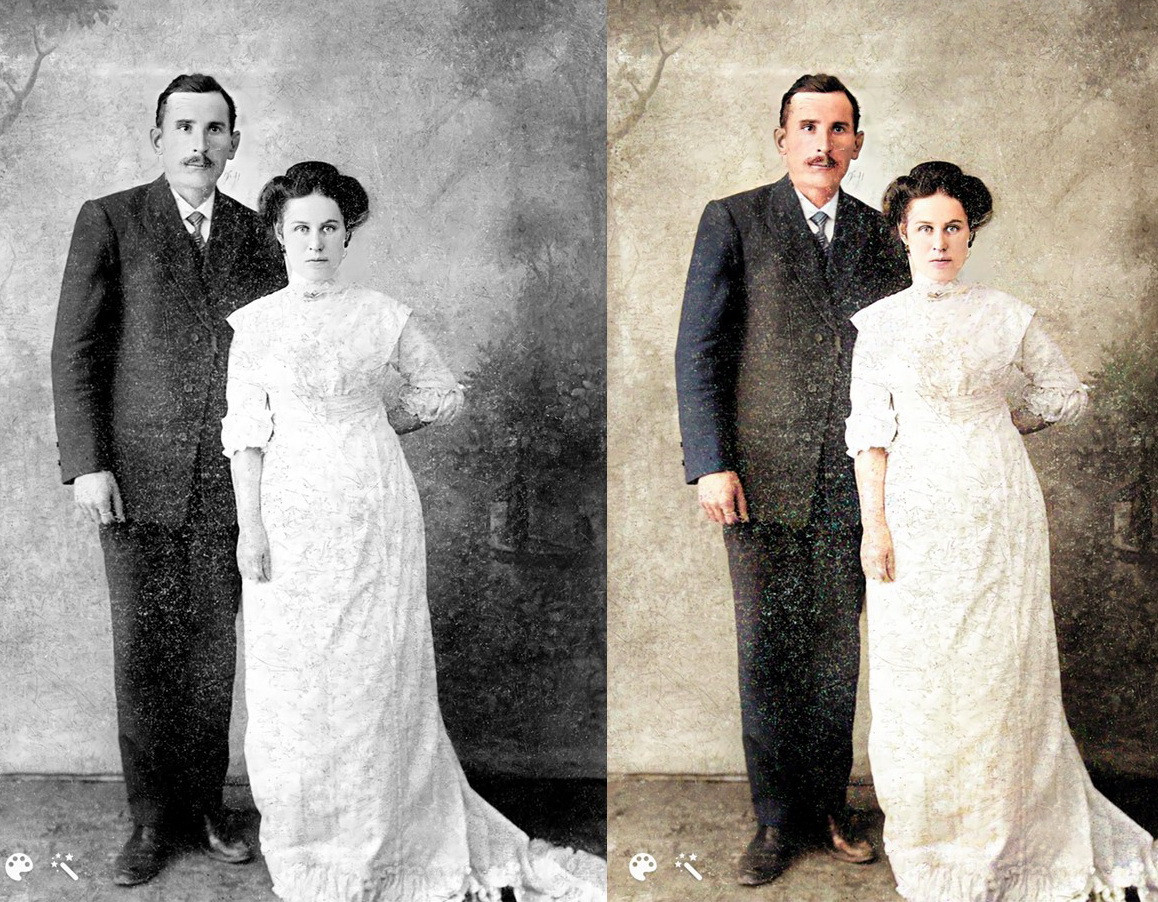 Реставрация и колоризация фотографий. Интерьерный и портретный фотограф в Екатеринбурге Андрей Калинин