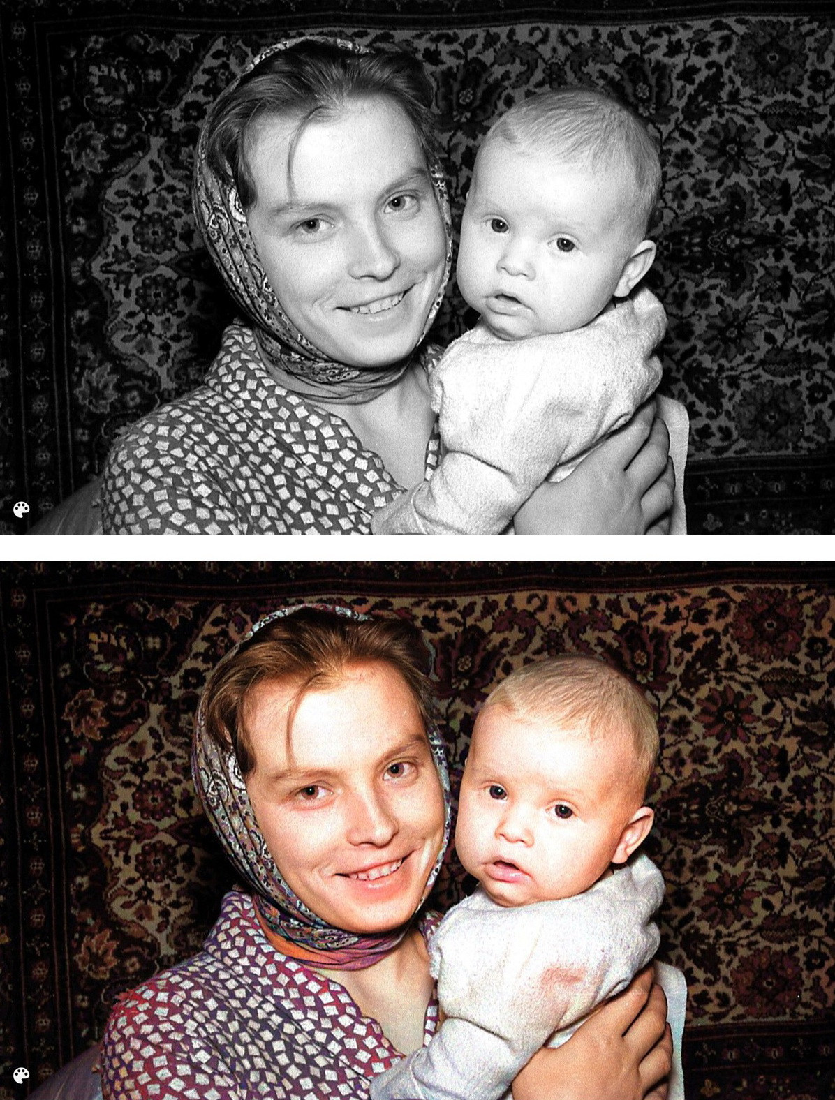 Реставрация и колоризация фотографий. Интерьерный и портретный фотограф в Екатеринбурге Андрей Калинин