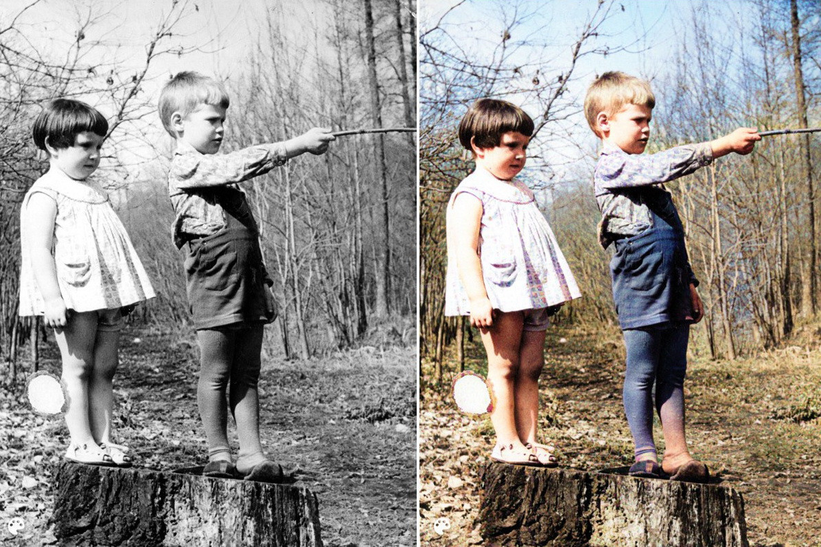 Реставрация и колоризация фотографий. Интерьерный и портретный фотограф в Екатеринбурге Андрей Калинин