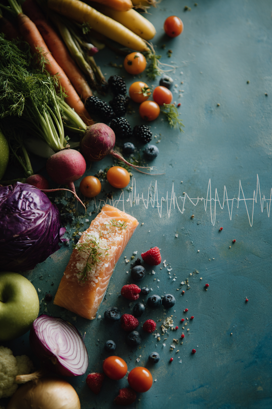 Визуальная концепция для сферы нутрициологии и правильного питания. Ekaterina Kiral — Visual Branding & AI Creation