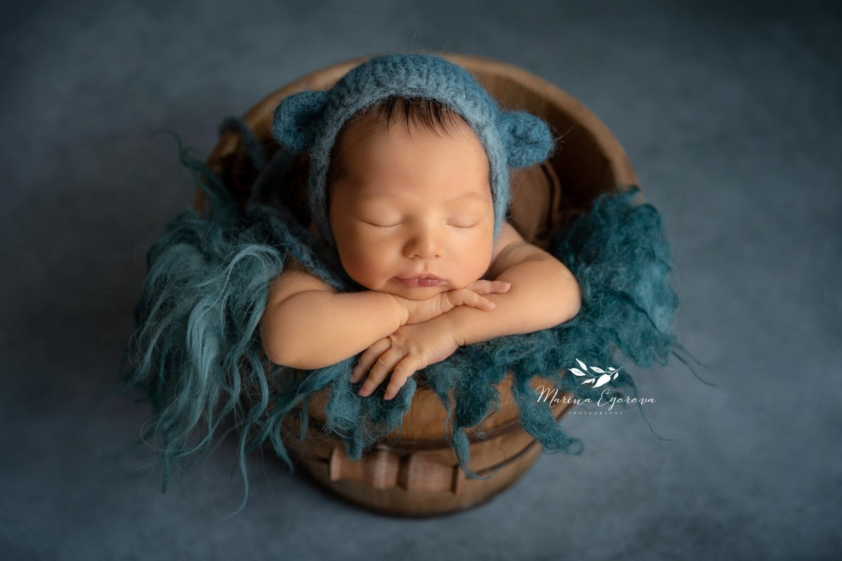 Ведро. Фотограф новорожденных, семейный фотограф в Санкт-Петербурге