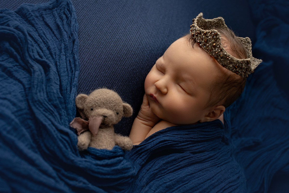 Deep blue. Фотограф новорожденных, семейный фотограф в Санкт-Петербурге