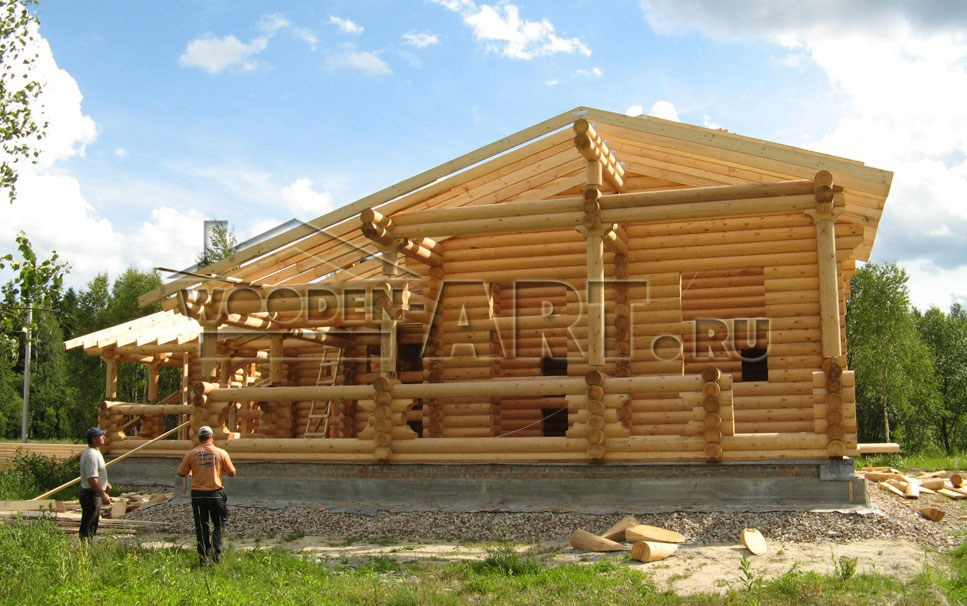 «Съяново» 341 кв. м. Проекты деревянных домов