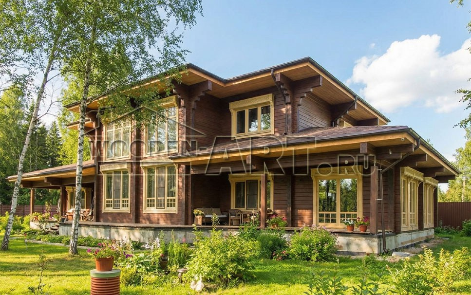 Фотогалерея. Проекты деревянных домов. Архитектор Ольга Мальцева
