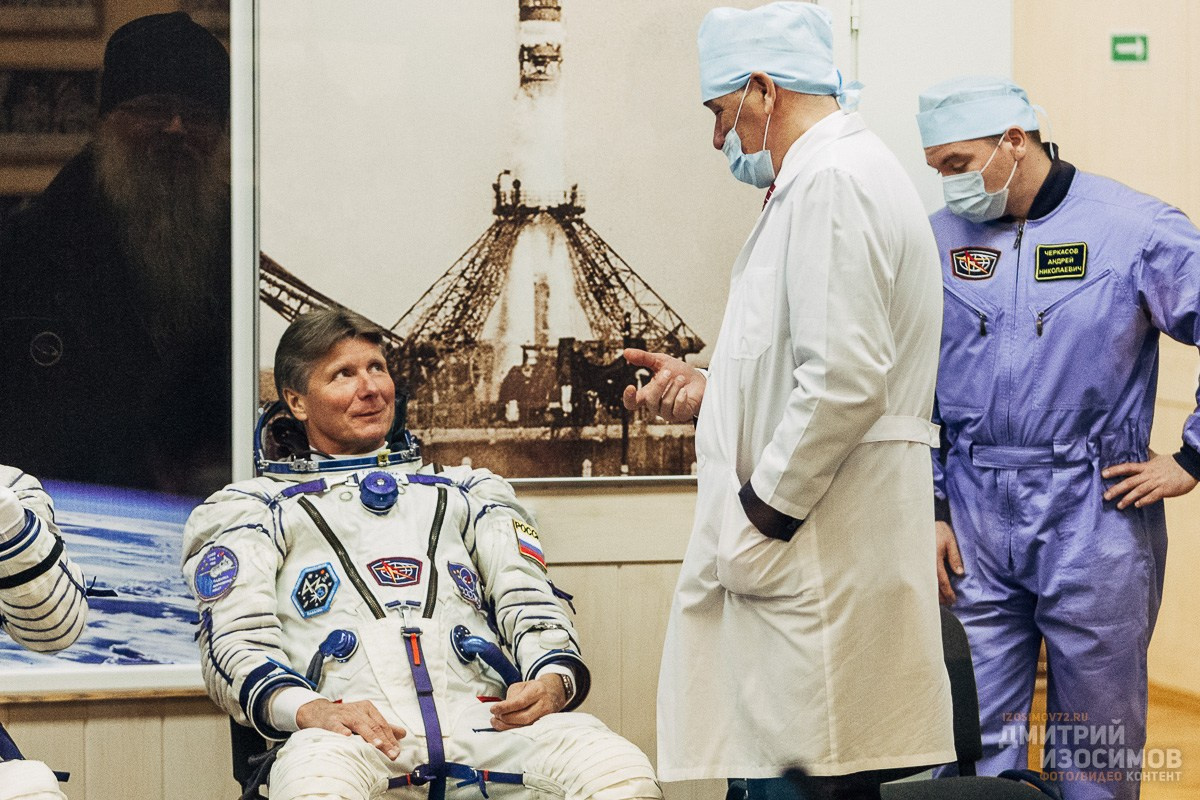 Байконур. Запуск «Союз ТМА-16М» на МКС