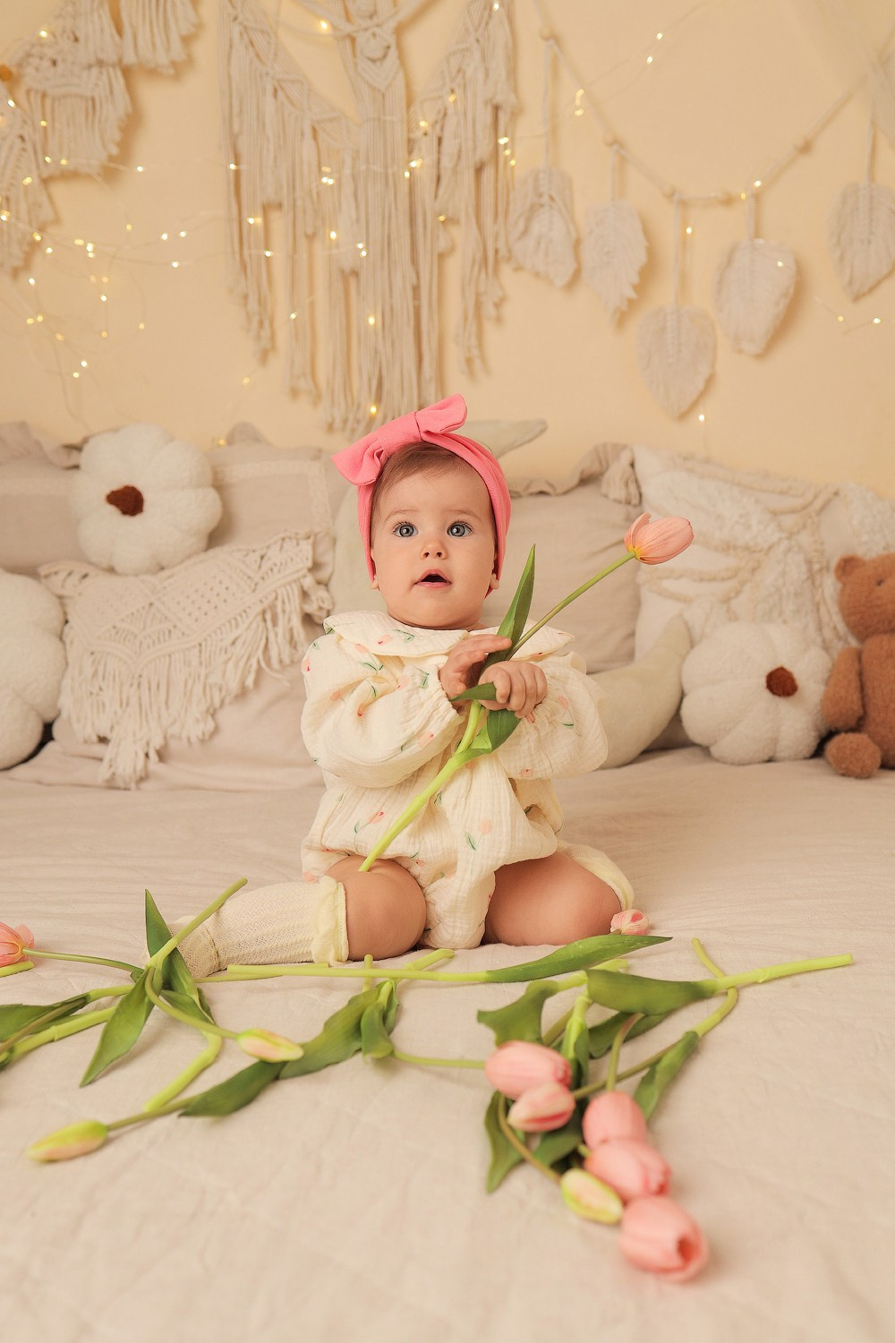 София, 9 месяцев. Фотограф новорожденных в Новокузнецке Анна Горошникова