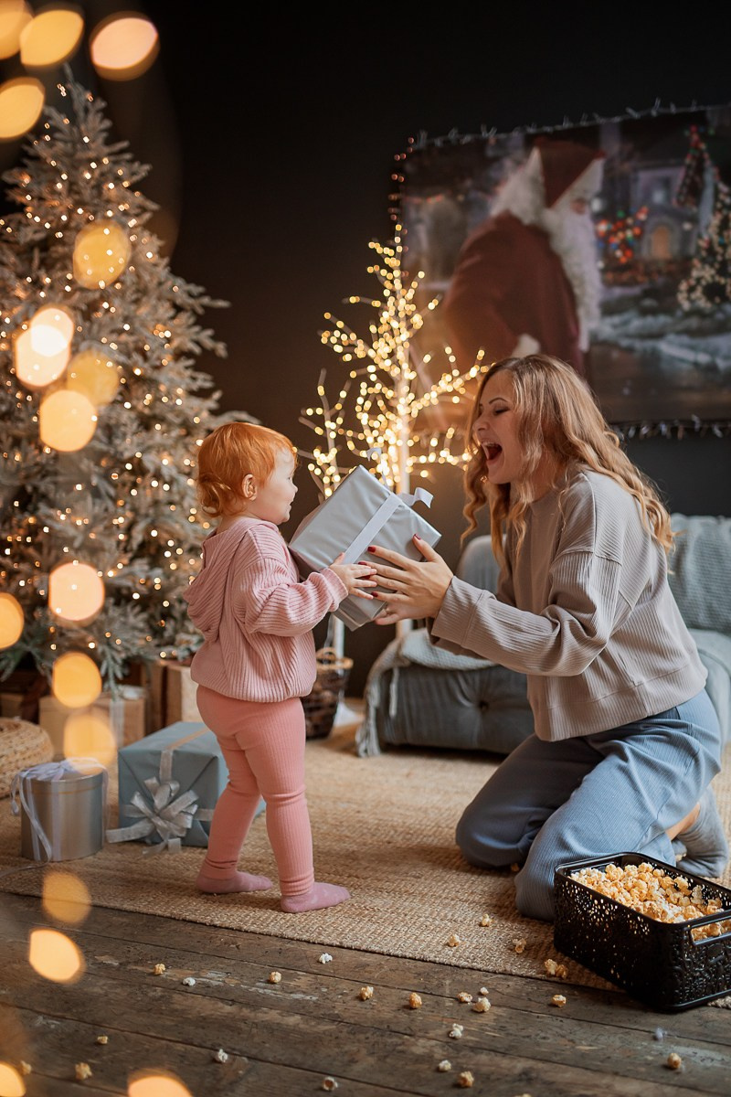 НОВЫЙ ГОД. Семейный фотограф в Москве выпускные альбомы Клюковская Надежда