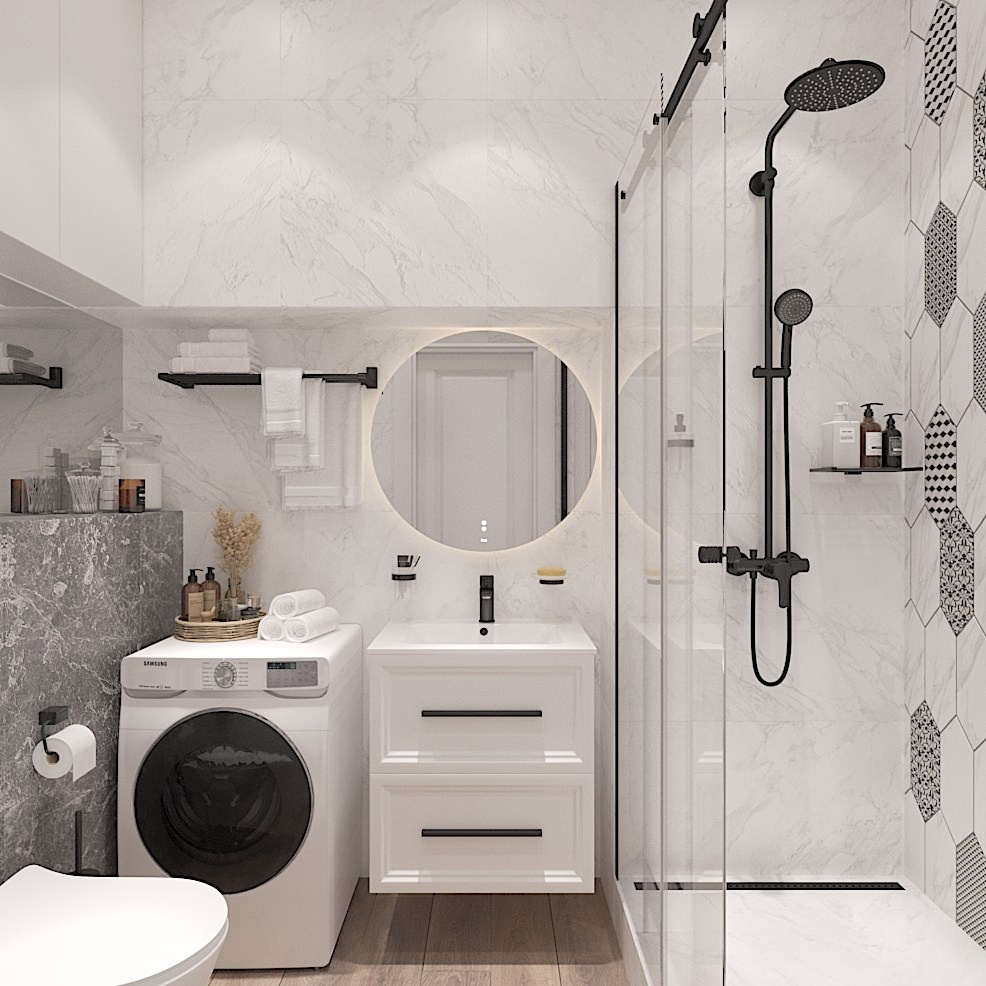 Евродвушка в историческом доме. Студия интерьерной визуализации и дизайна FishkaRom в Краснодаре и по всей России