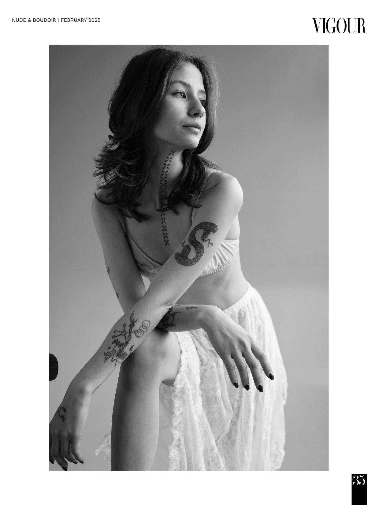 VIGOUR MAGAZINE Nude & Boudoir | February 2025 | Issue 02, North Surrey, BC Canada