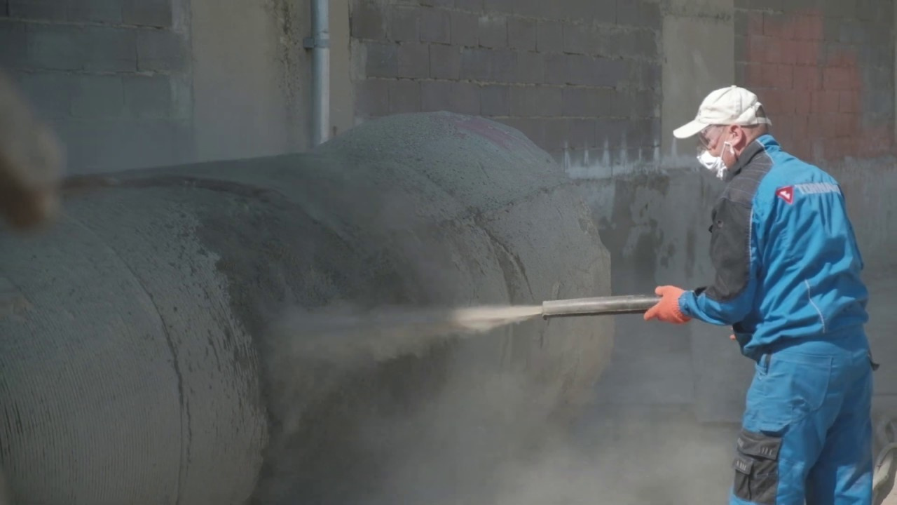 Установка Tornado для сухого торкретирования