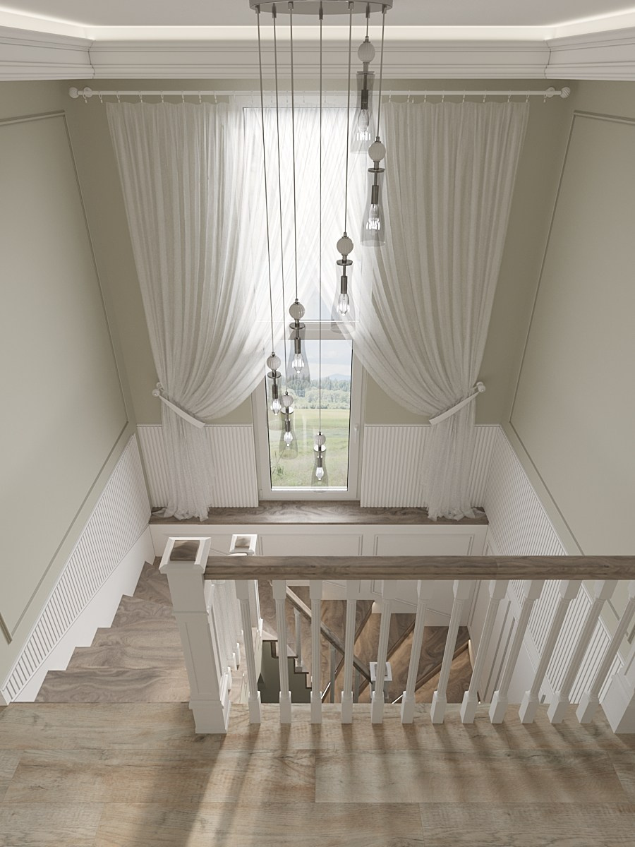 Дом в с. Дядьково, г. Рязань. Студия дизайна и ремонта ZAROVNIK build&design