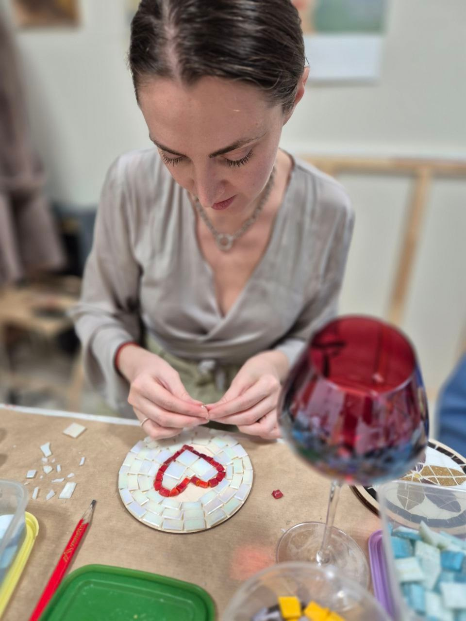 Мозаика + Вино. Belay.Art