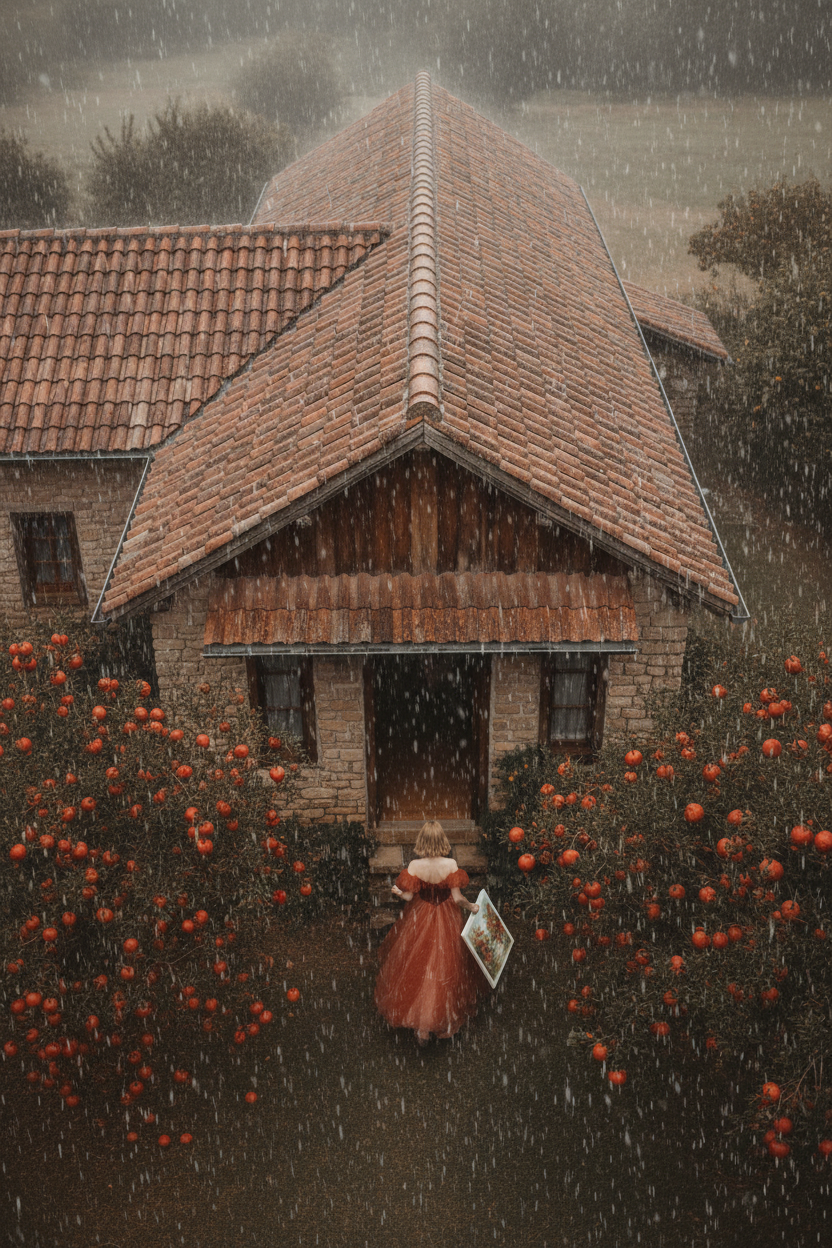 В гранатовом саду. Шаблоны и дизайны выпускных альбомов и фотокниг