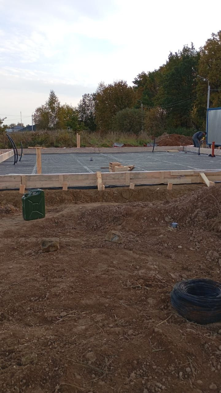 Монтаж опалубки 