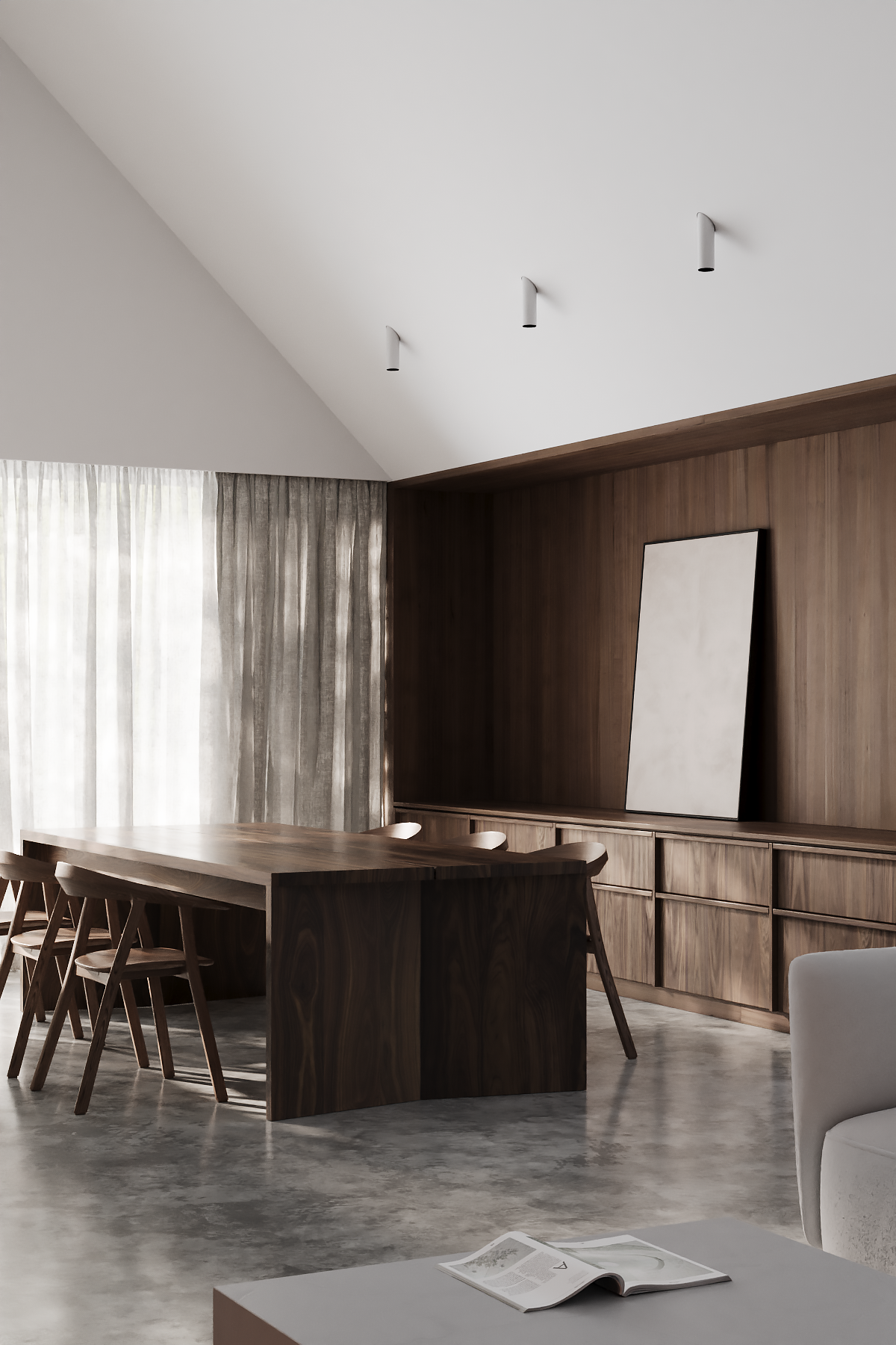 A1_2024_Forest house. 3d визуализатор интерьера Анастасия Лосицкая