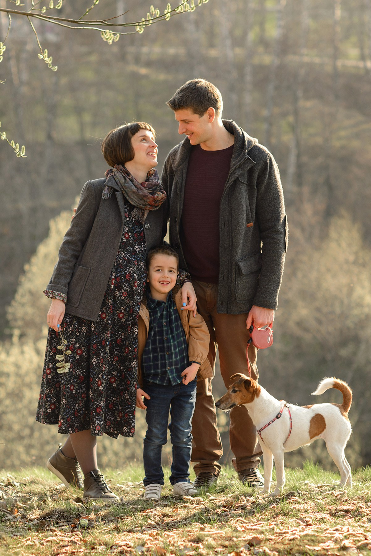 Family photo shoot in april photographer Elena Carruthers. Elena Carruthers family photographer in Scotland (Edinburgh, Glasgow)