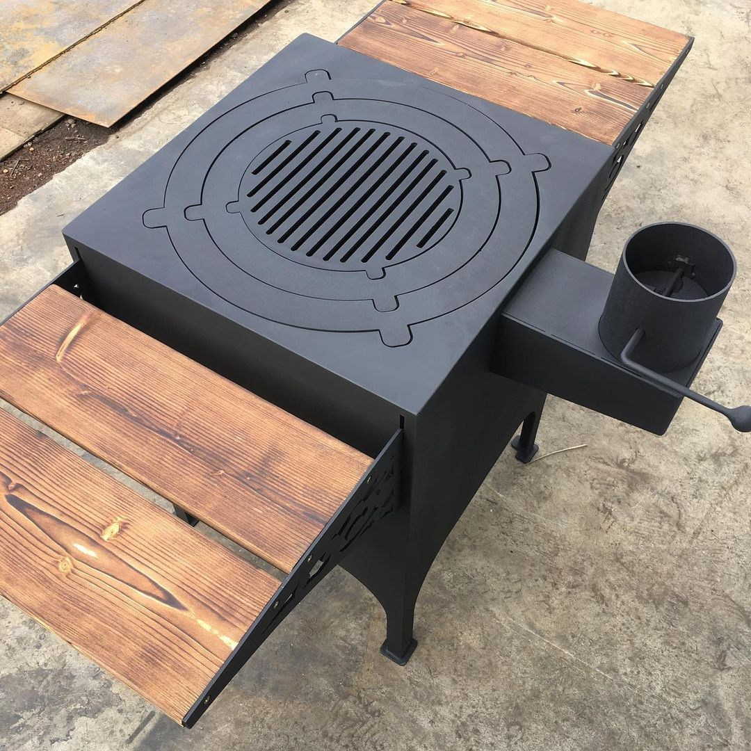 Печь под казан. Купить / заказать мангал для дома в Краснодаре от производителя «Мангал Мастер»