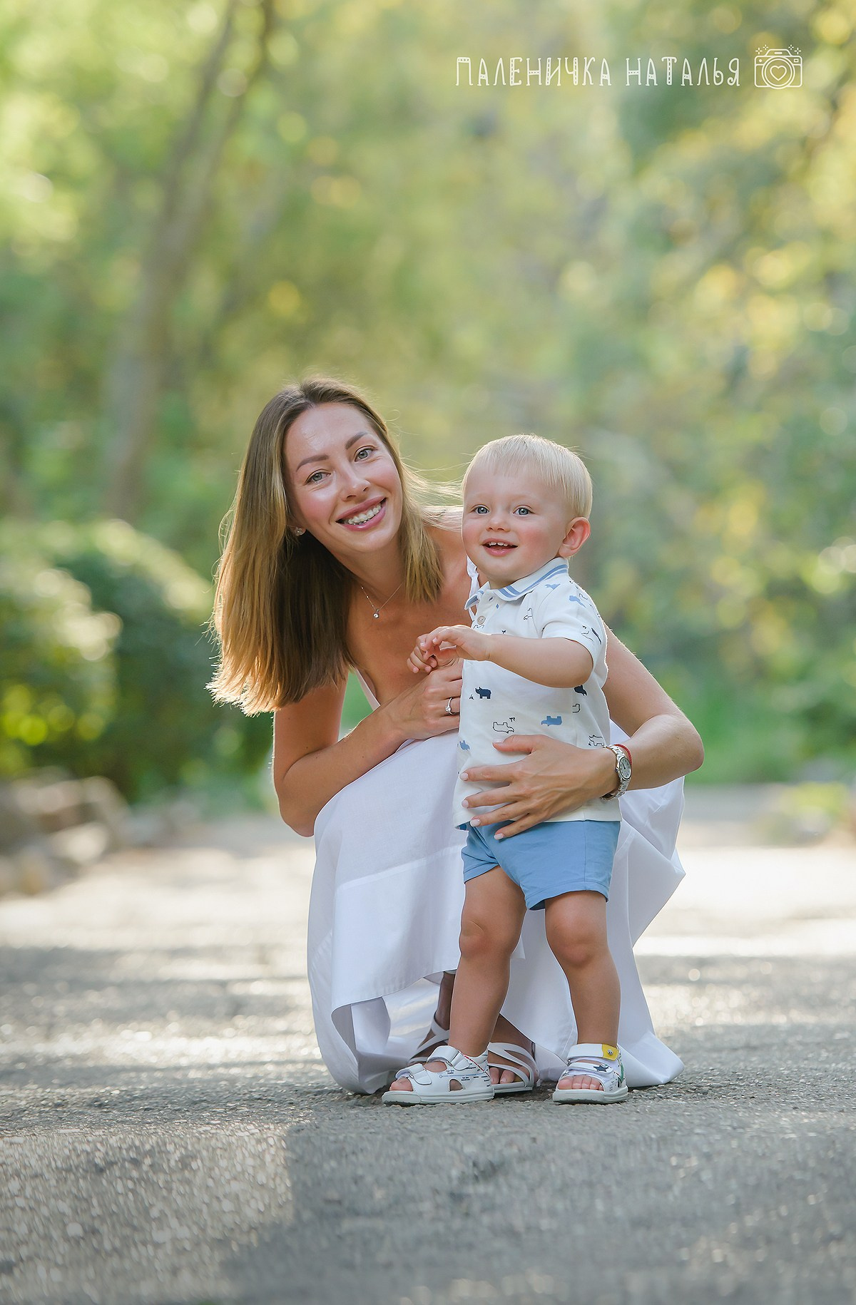 Фотосессия в Форосском парке для мамы с ребенком