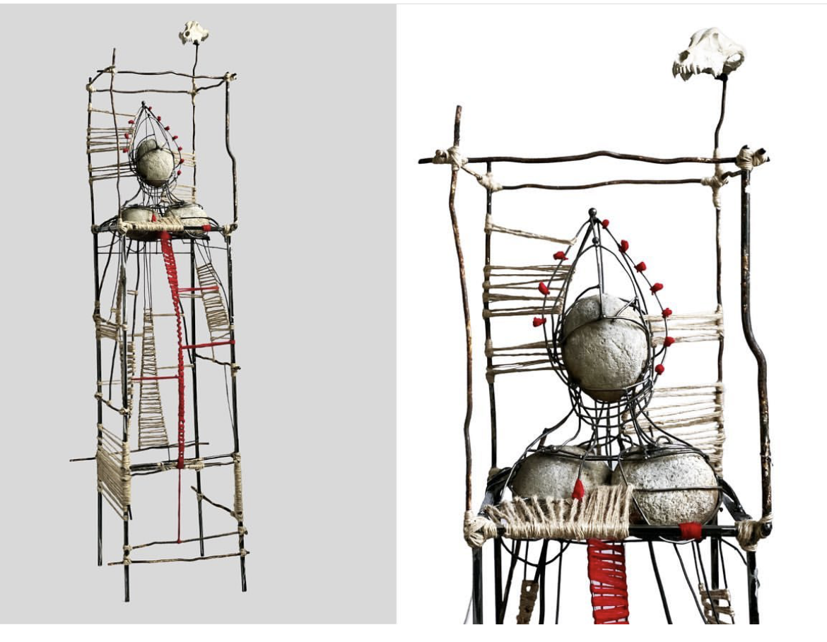 Хата — Баба _ Hata — Baba_2021. Художник — скульптор Антонина Фатхуллина