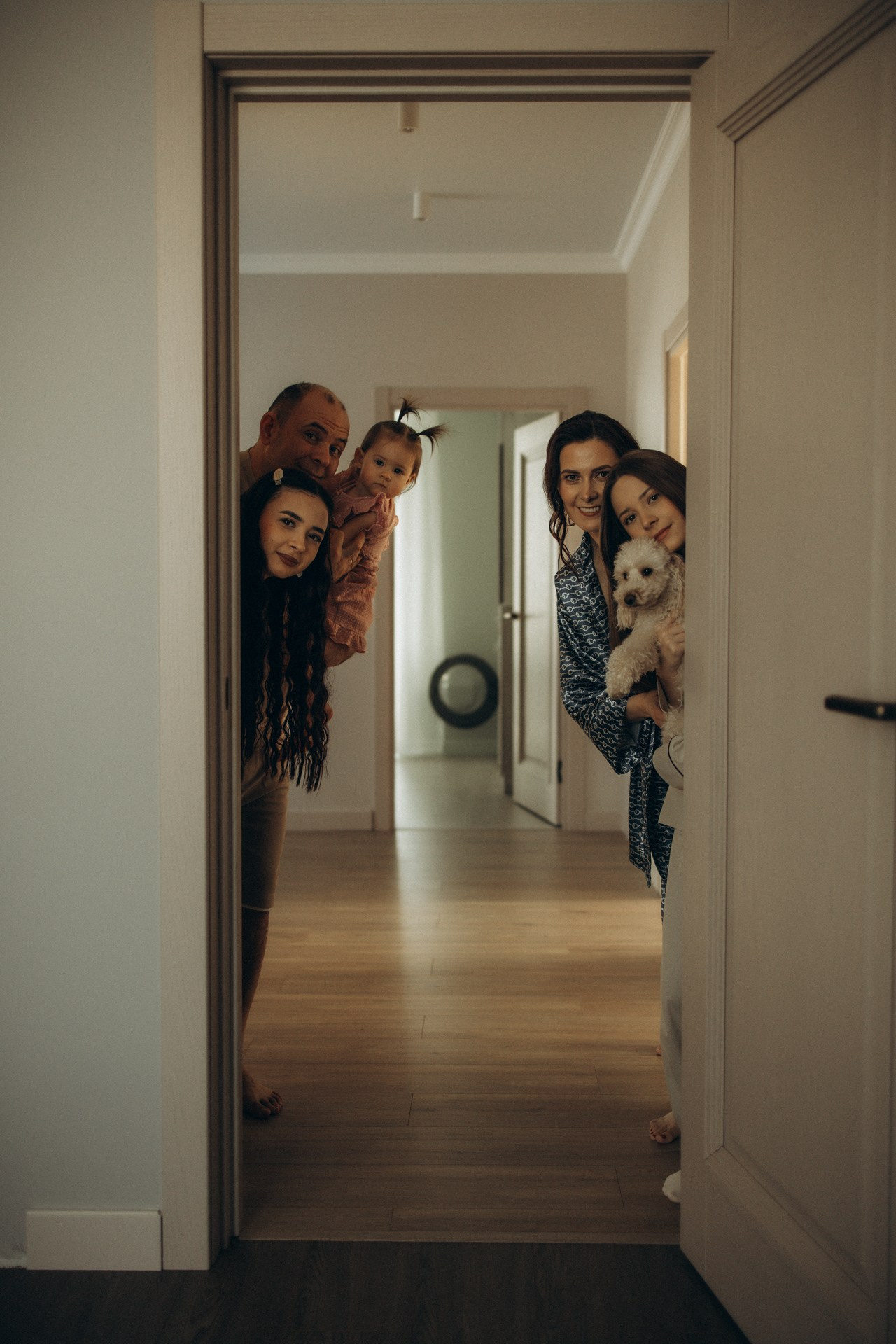 Ольга, София, Андрей, Даша и Настя. Семейный фотограф в Ижевске Даша Денисова