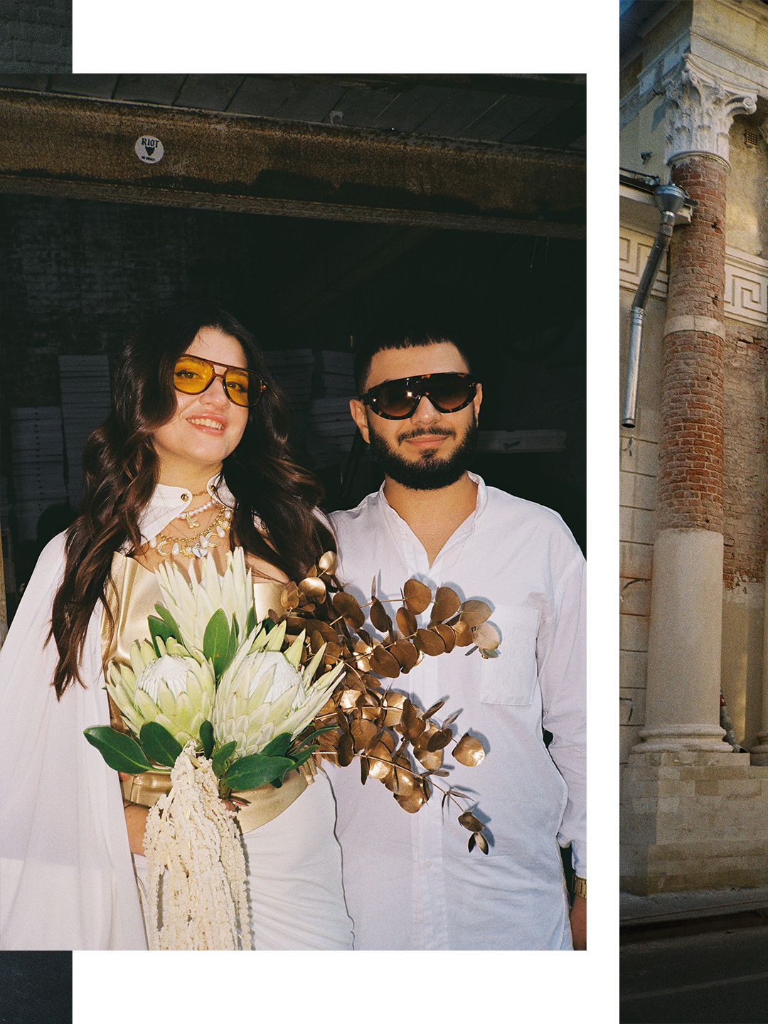 <Свадьба>. Плёночный фотограф Москва, Саша Звук