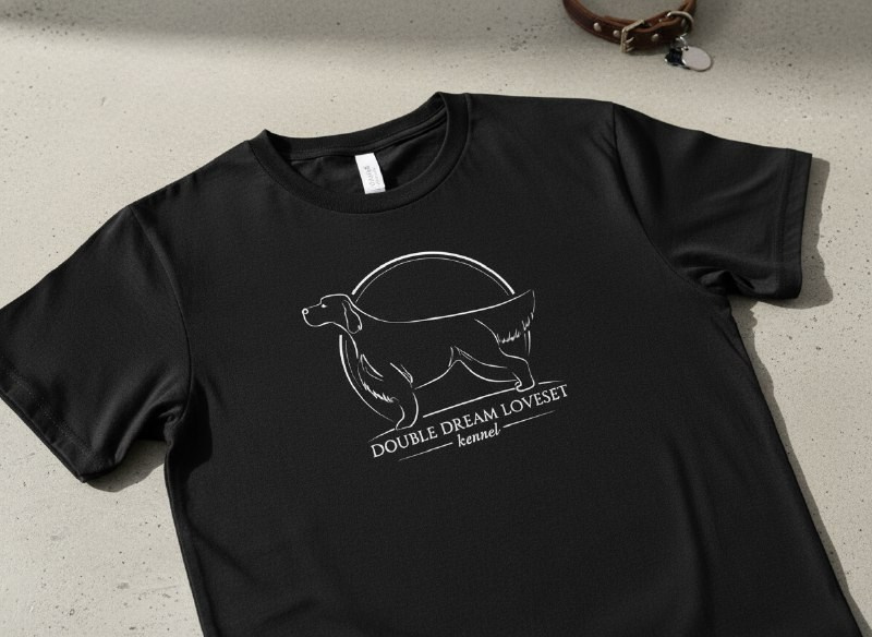 Лого для питомника сеттеров Double Dream Loveset. Фотограф анималист Благовещенск. Сафонова Виктория