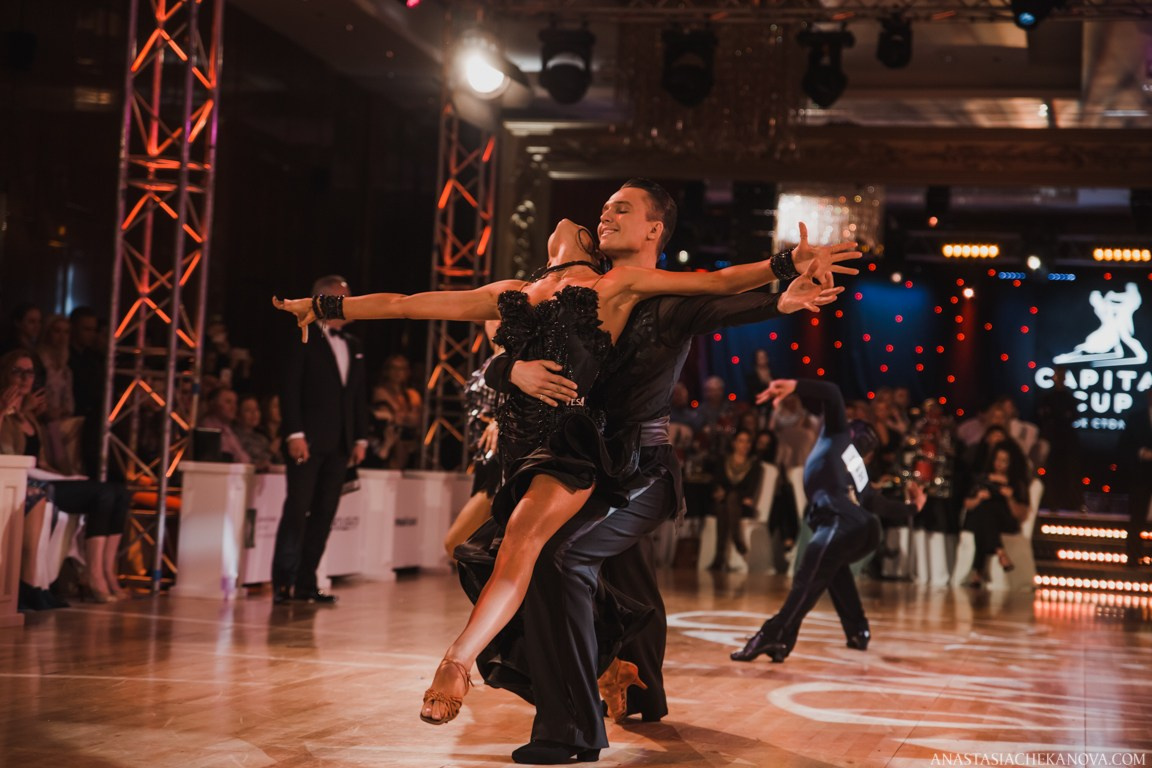 Международный турнир по спортивным бальным танцам Capital Cup. Концертный и бурлеск фотограф Москва