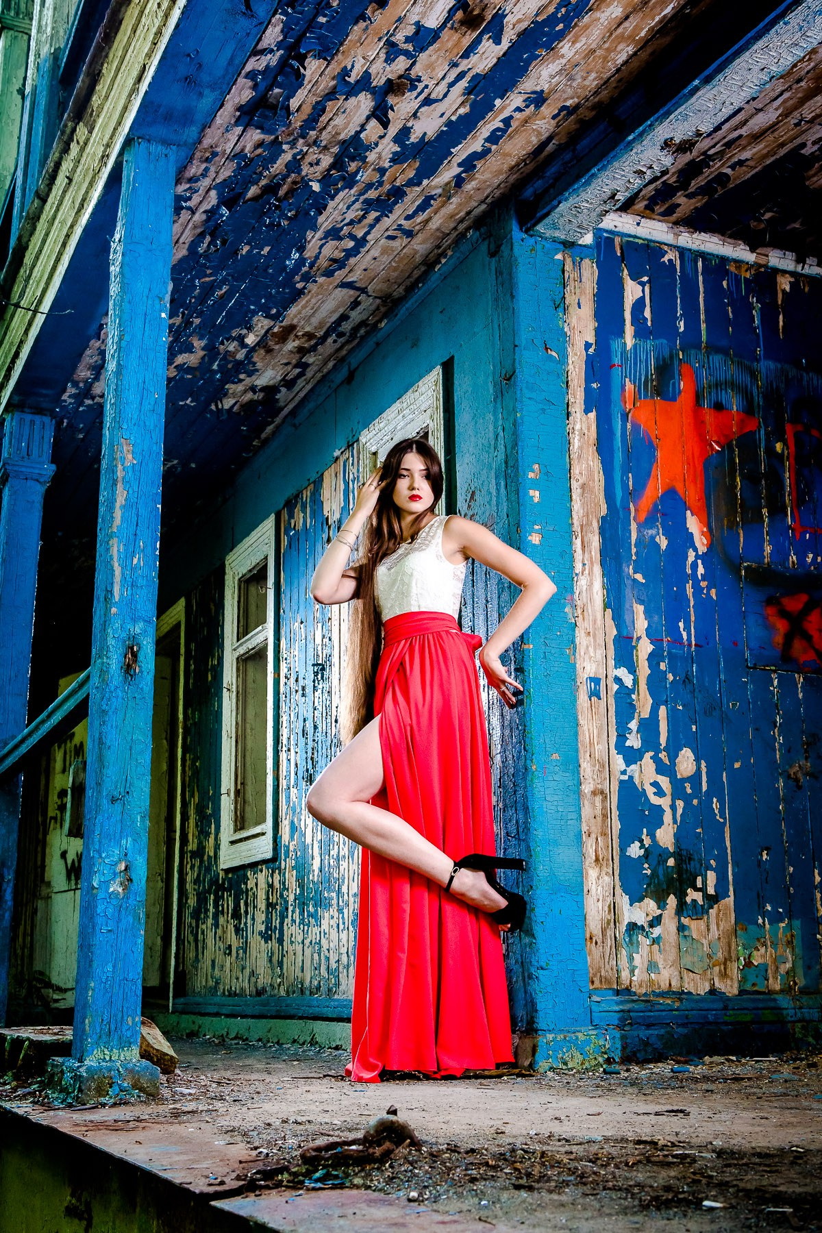 Съемка для модельного агентства «VUV Models». Максим Матвийченко и Виктория Басова профессионалы своего дела