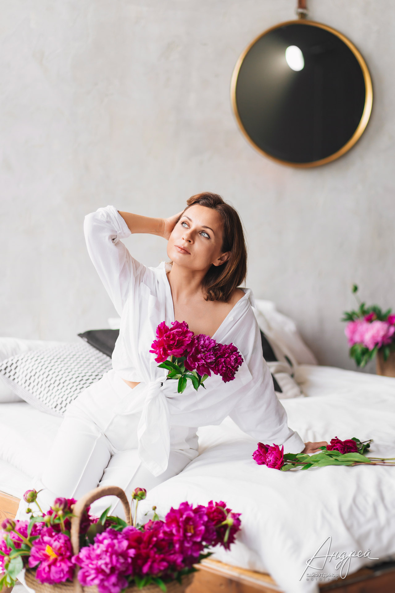 Весенняя фотосессия в студии. Свадебный и семейный фотограф в Ростове-на-Дону. Андрей Сайфутдинов