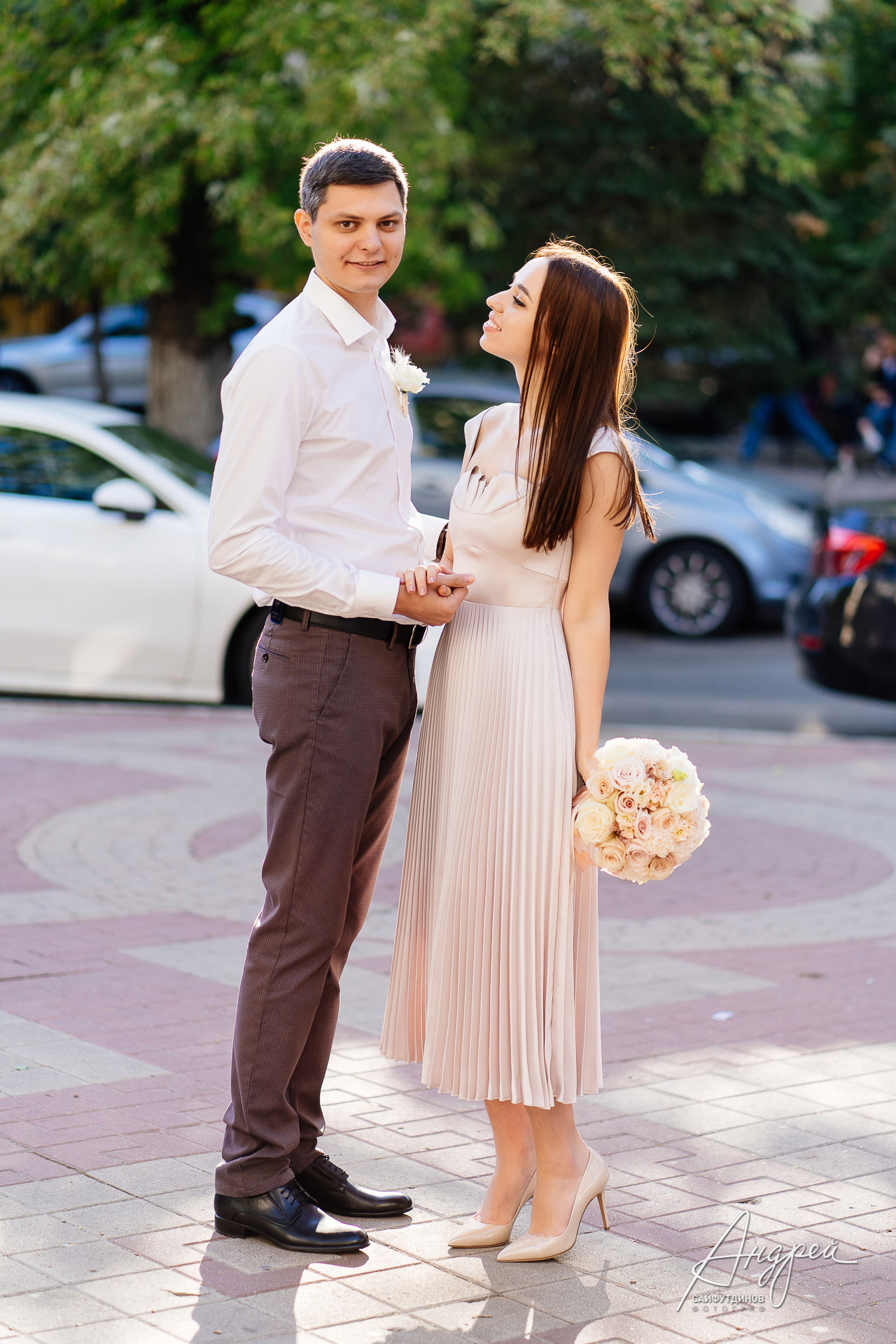 Игорь Соня Загс Центральный Кировского района Ростова-на-Дону. Свадебный и семейный фотограф в Ростове-на-Дону. Андрей Сайфутдинов