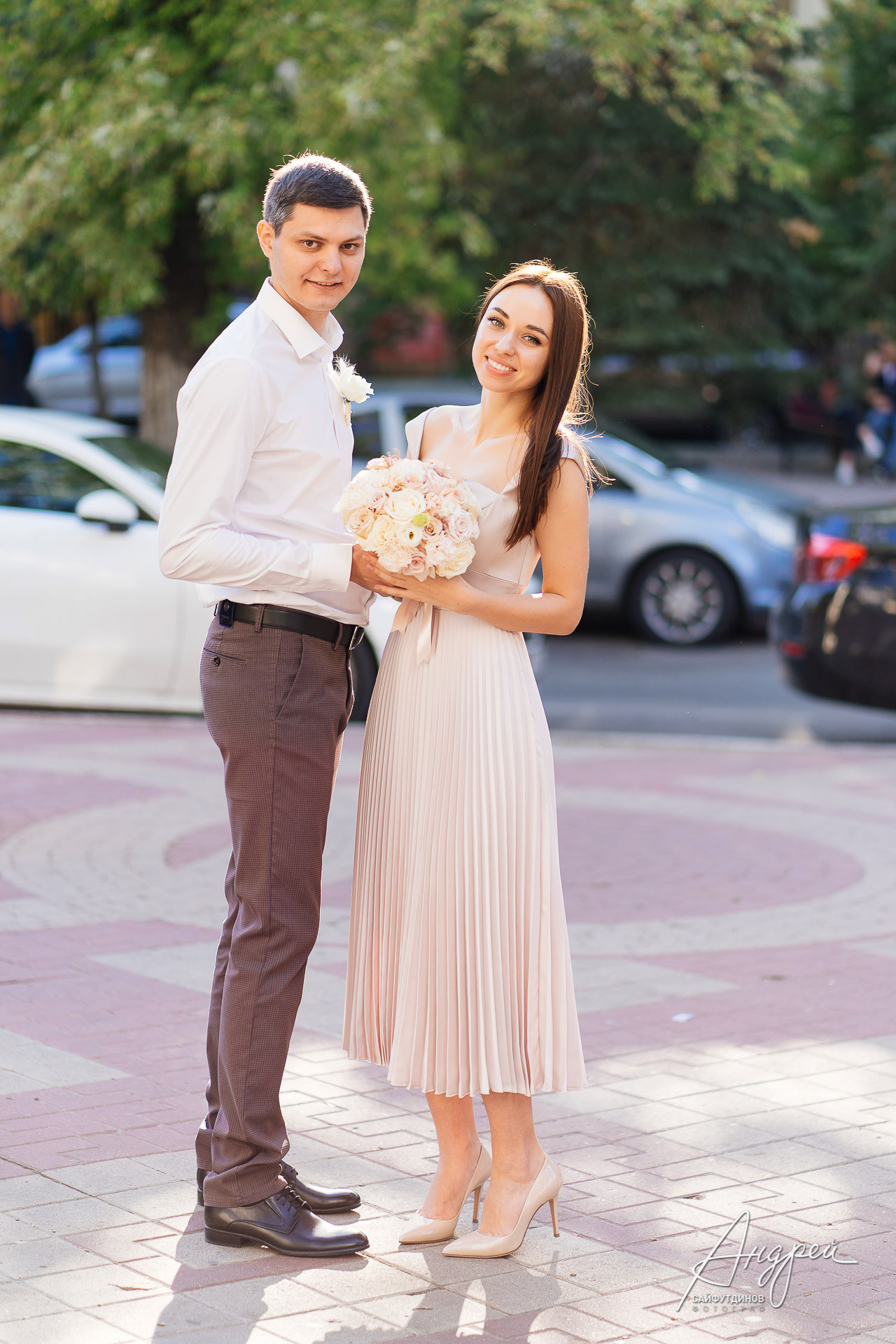 Игорь Соня Загс Центральный Кировского района Ростова-на-Дону. Свадебный и семейный фотограф в Ростове-на-Дону. Андрей Сайфутдинов