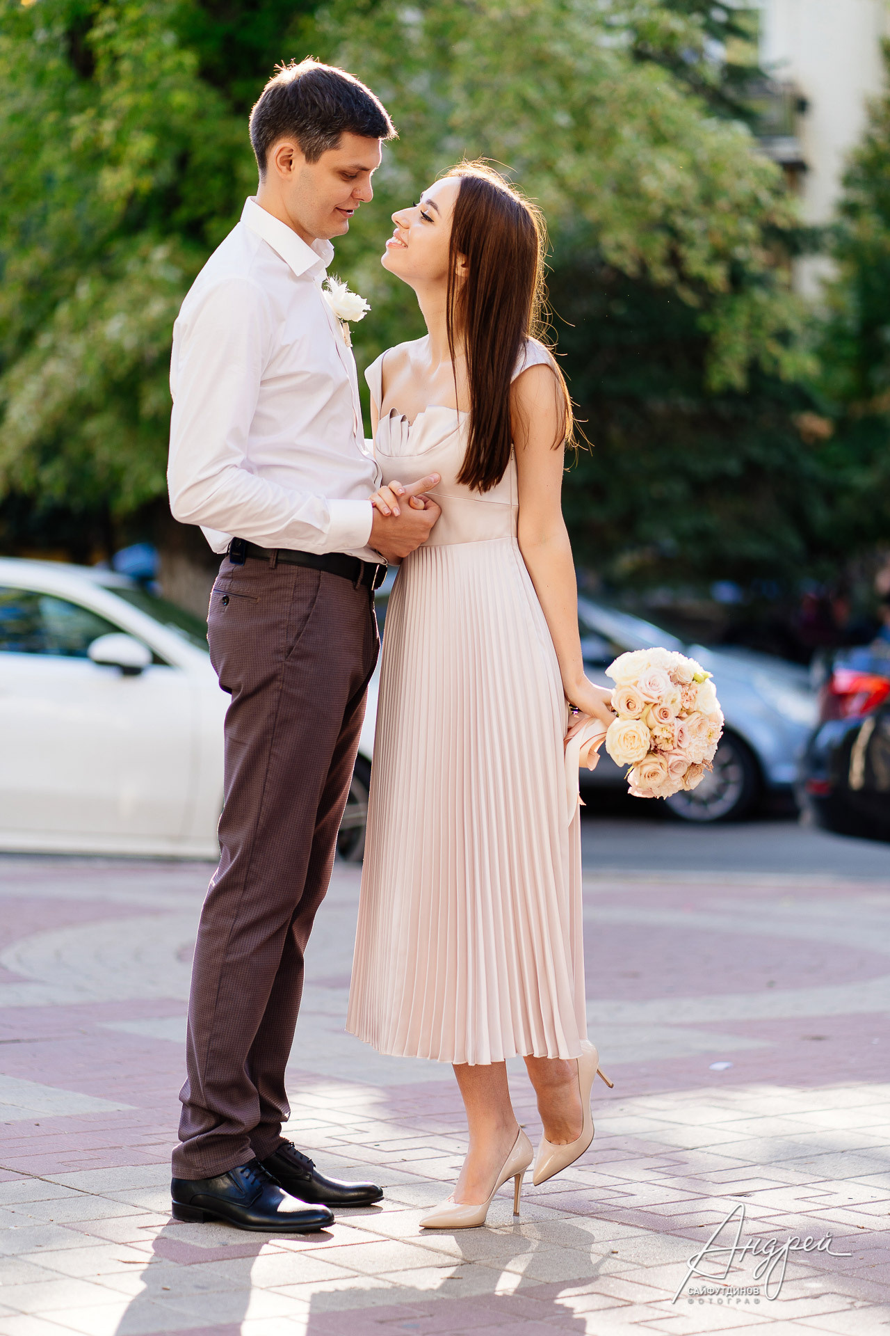 Игорь Соня Загс Центральный Кировского района Ростова-на-Дону. Свадебный и семейный фотограф в Ростове-на-Дону. Андрей Сайфутдинов