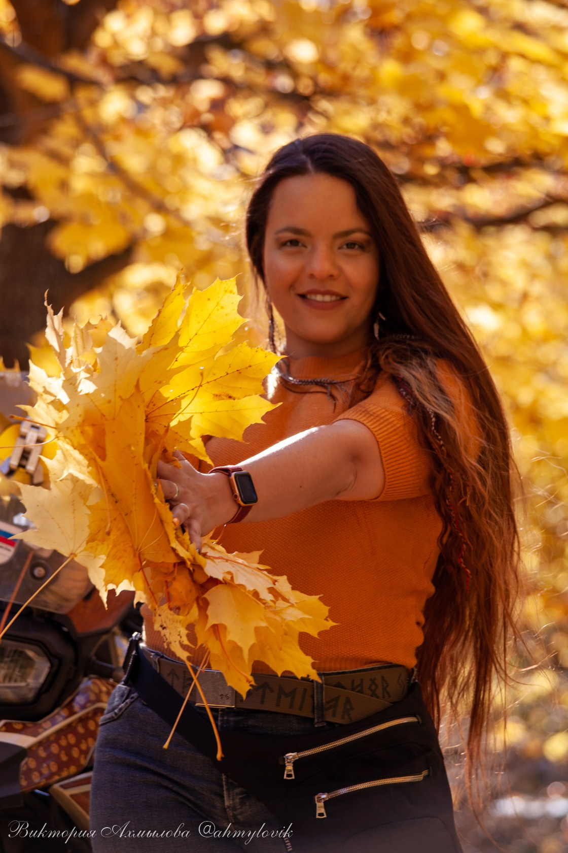 Маша Печенька (BMW GS1200). Виктория Ахмылова. Фотограф в Москве